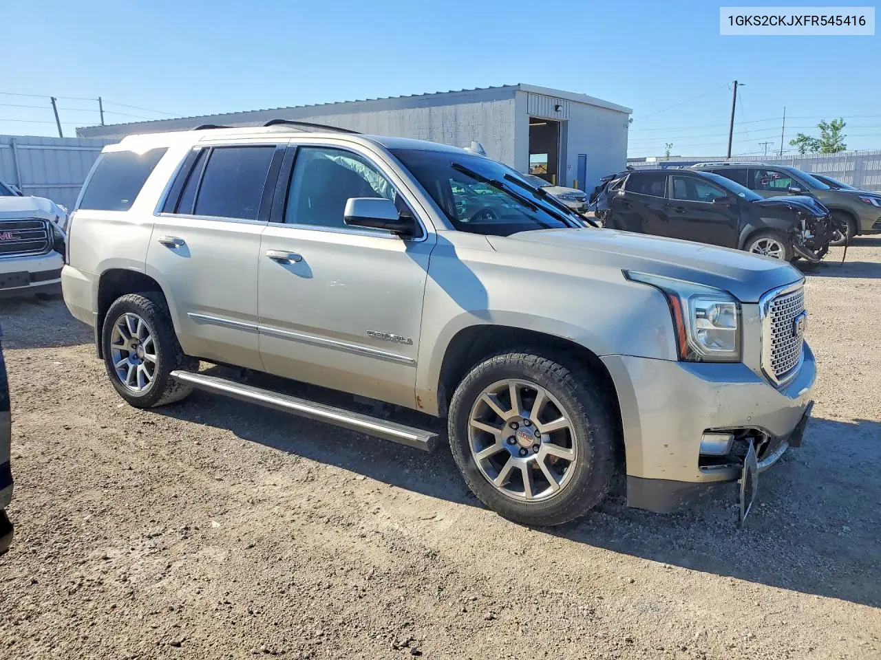 2015 GMC Yukon Denali VIN: 1GKS2CKJXFR545416 Lot: 57230546