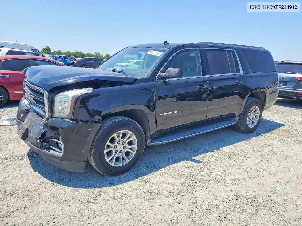 2015 GMC Yukon Xl C1500 Slt VIN: 1GKS1HKCXFR234912 Lot: 58061506