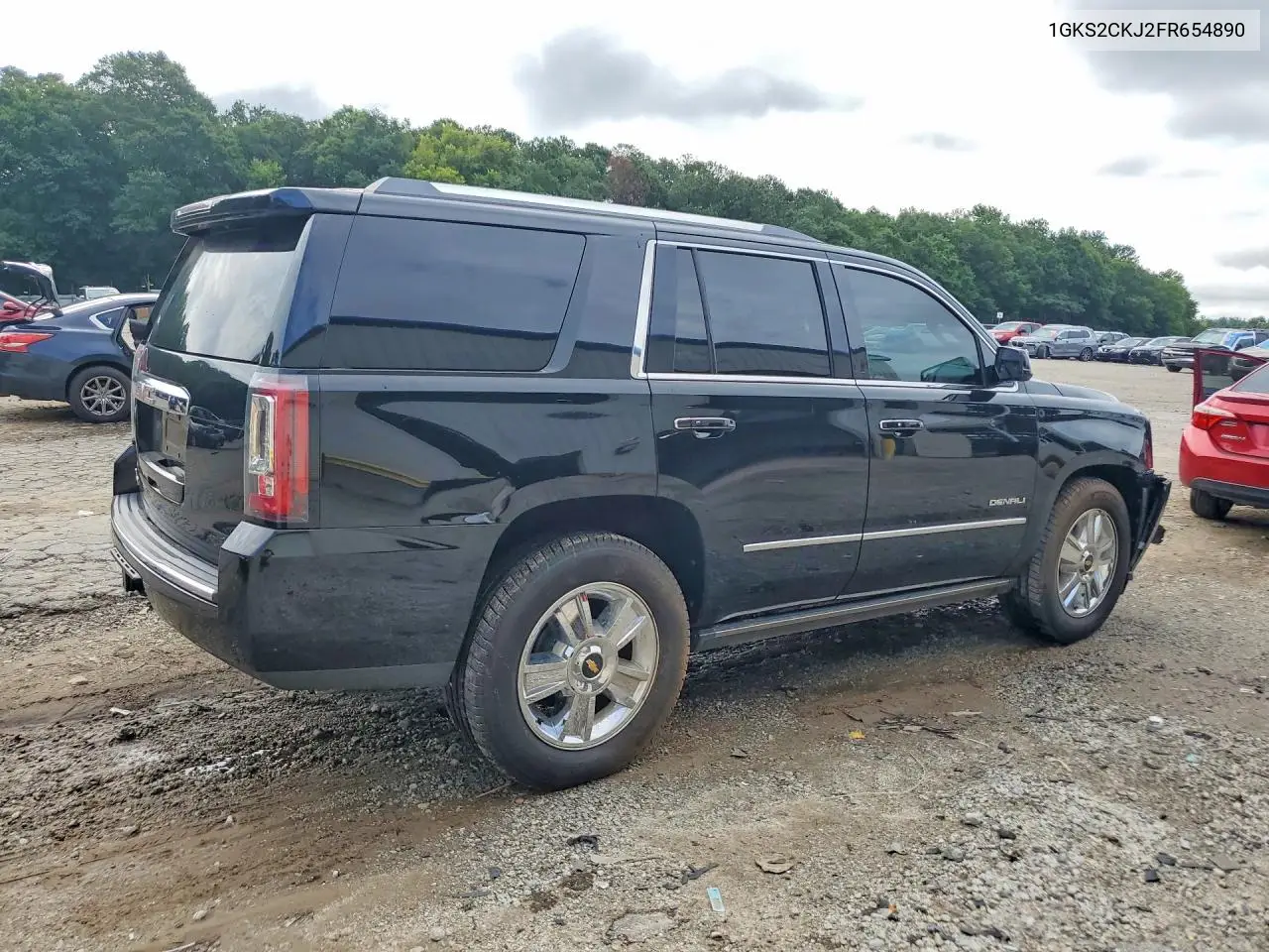 2015 GMC Yukon Denali VIN: 1GKS2CKJ2FR654890 Lot: 58262556