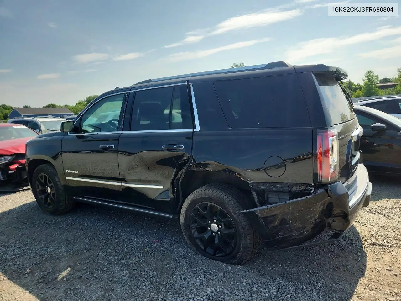 2015 GMC Yukon Denali VIN: 1GKS2CKJ3FR680804 Lot: 58918266