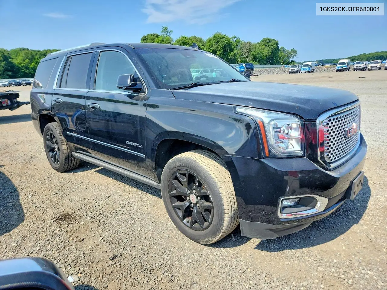 2015 GMC Yukon Denali VIN: 1GKS2CKJ3FR680804 Lot: 58918266