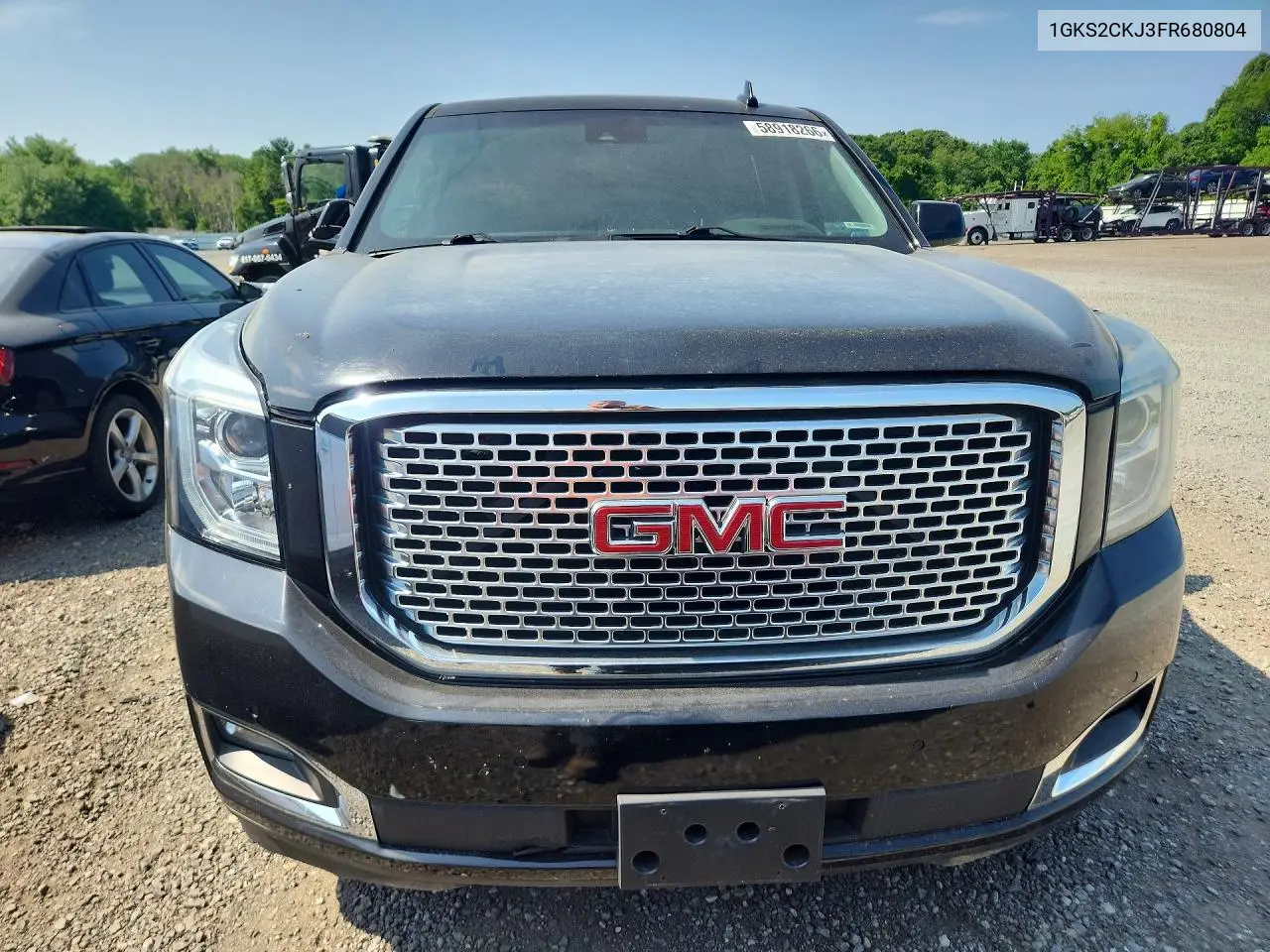 2015 GMC Yukon Denali VIN: 1GKS2CKJ3FR680804 Lot: 58918266