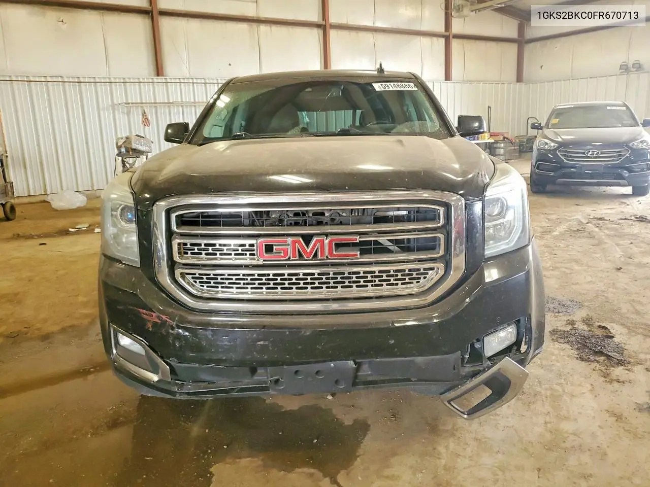 2015 GMC Yukon Slt VIN: 1GKS2BKC0FR670713 Lot: 59146886