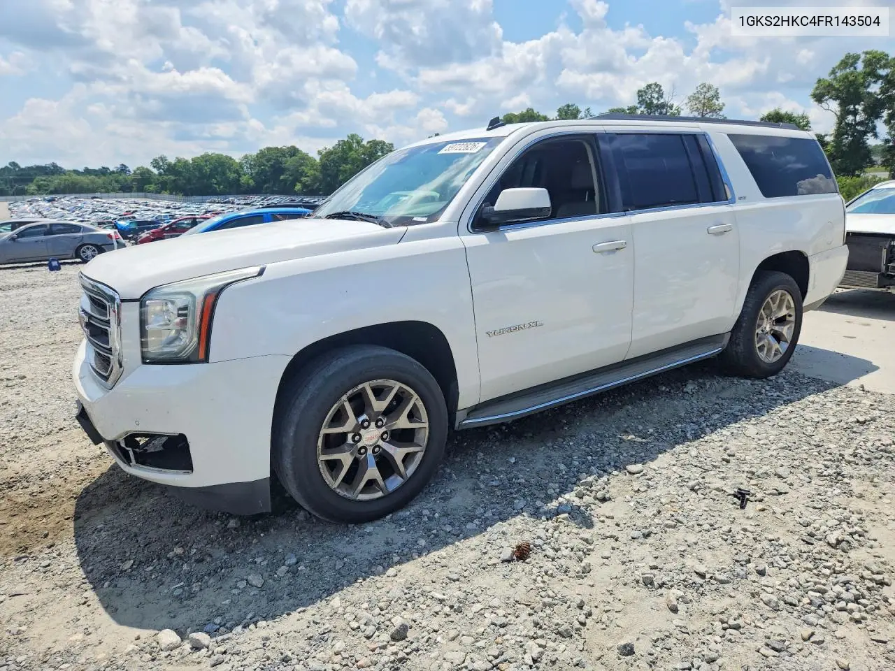 2015 GMC Yukon Xl K1500 Slt VIN: 1GKS2HKC4FR143504 Lot: 59722826