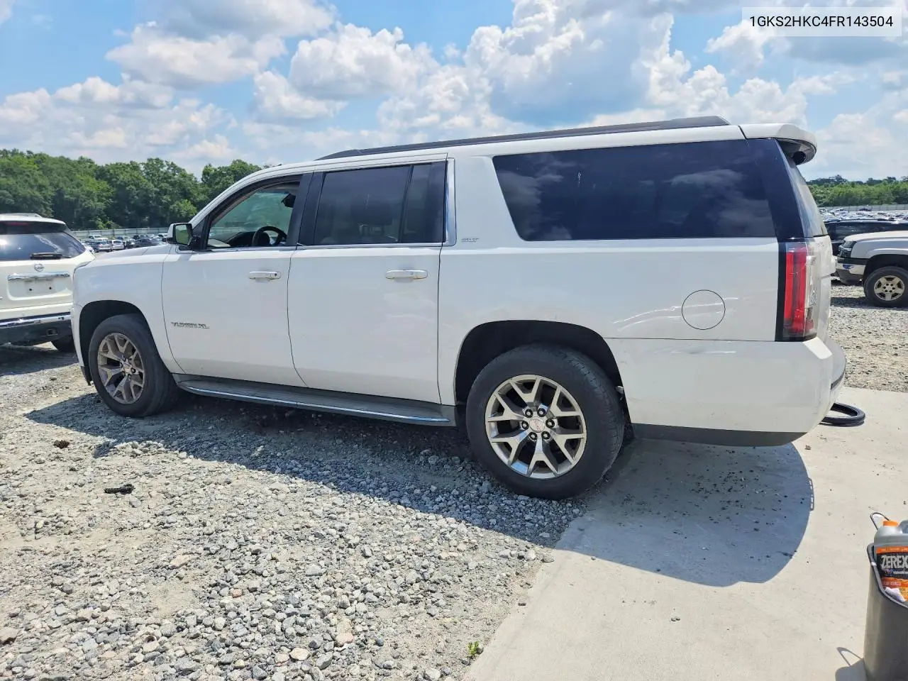 2015 GMC Yukon Xl K1500 Slt VIN: 1GKS2HKC4FR143504 Lot: 59722826