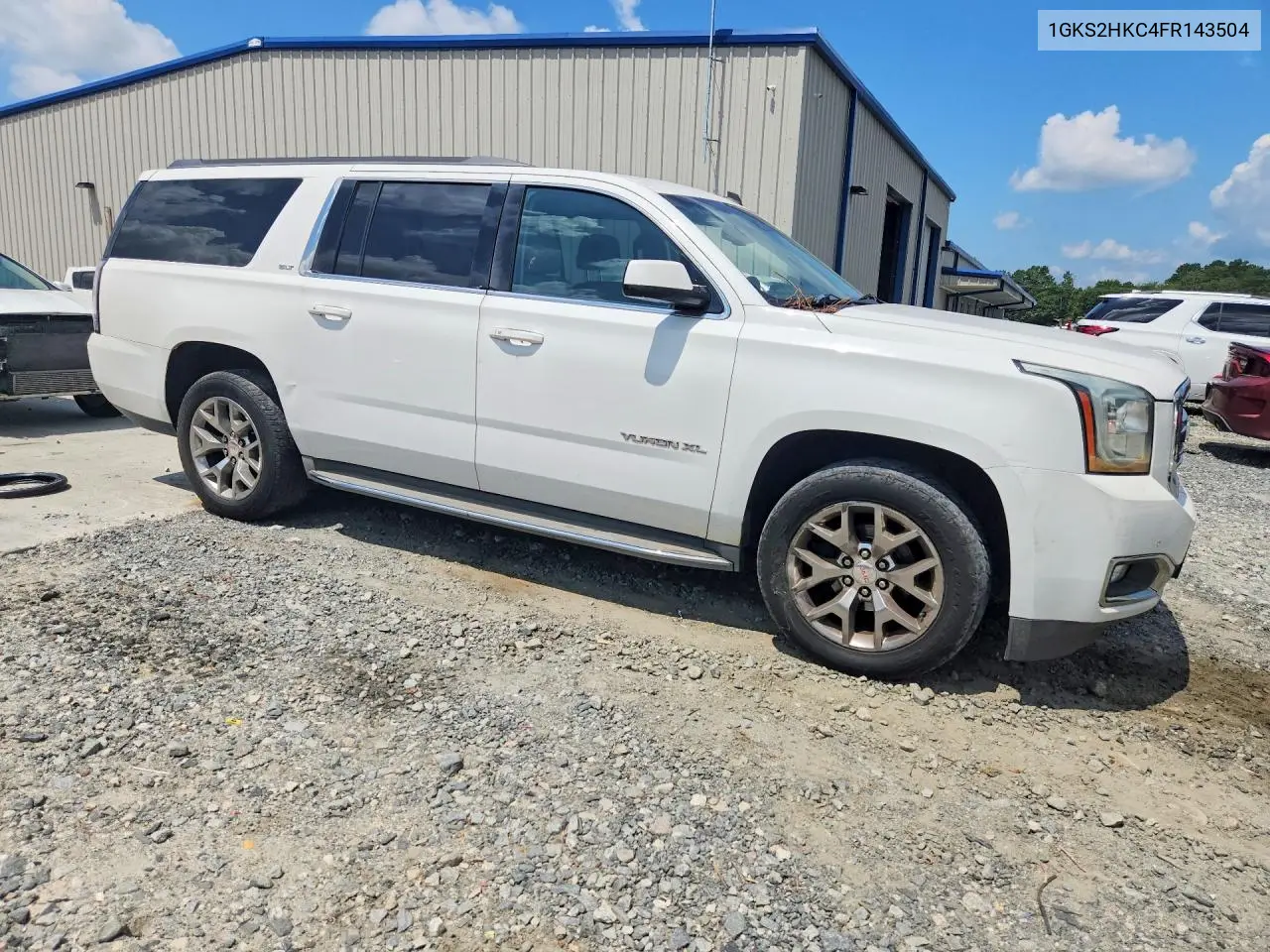 2015 GMC Yukon Xl K1500 Slt VIN: 1GKS2HKC4FR143504 Lot: 59722826