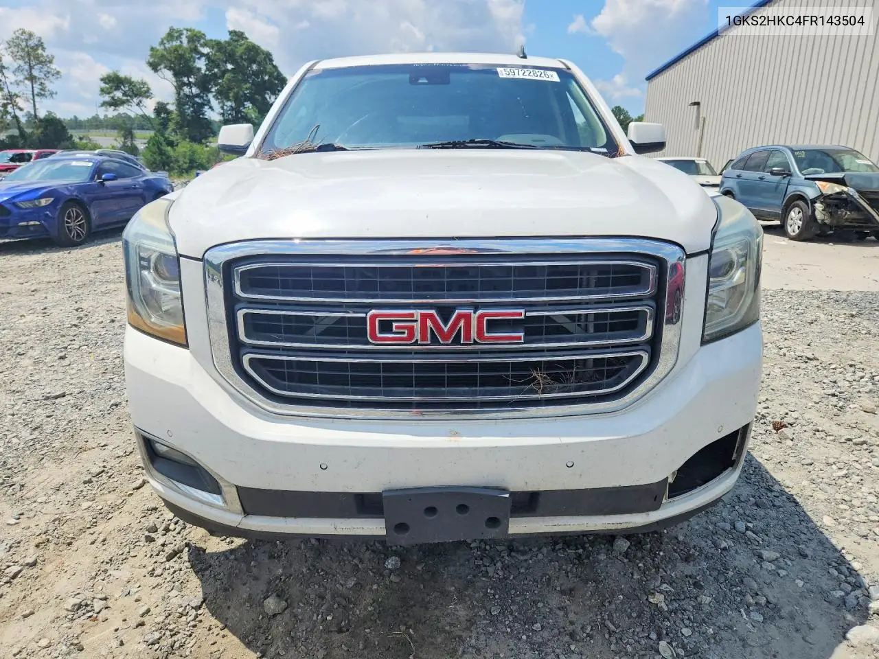 2015 GMC Yukon Xl K1500 Slt VIN: 1GKS2HKC4FR143504 Lot: 59722826