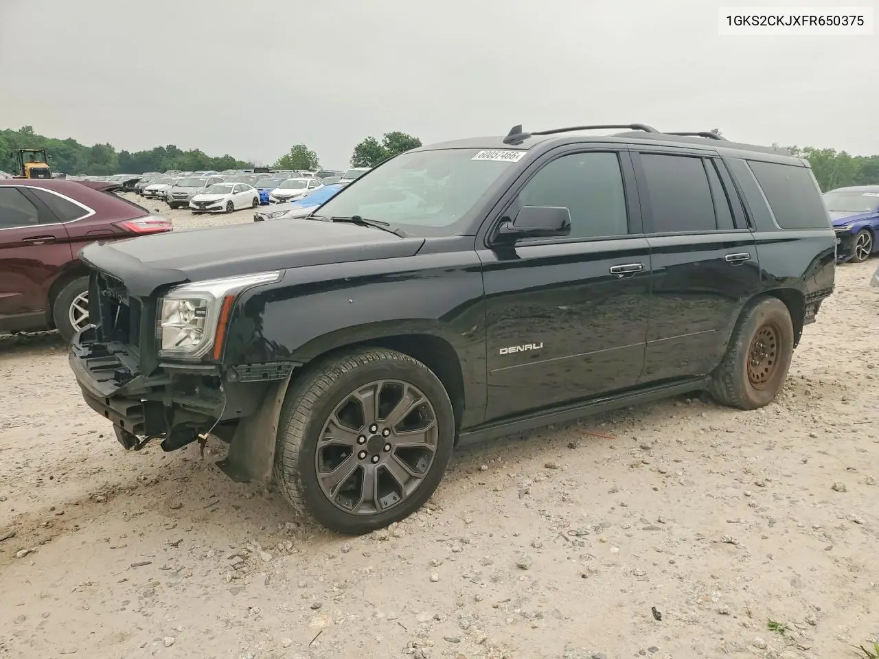 2015 GMC Yukon Denali VIN: 1GKS2CKJXFR650375 Lot: 60057466