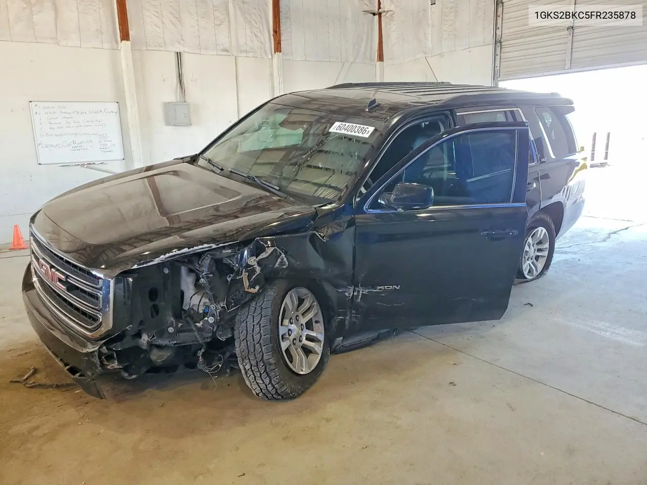 2015 GMC Yukon VIN: 1GKS2BKC5FR235878 Lot: 60400386