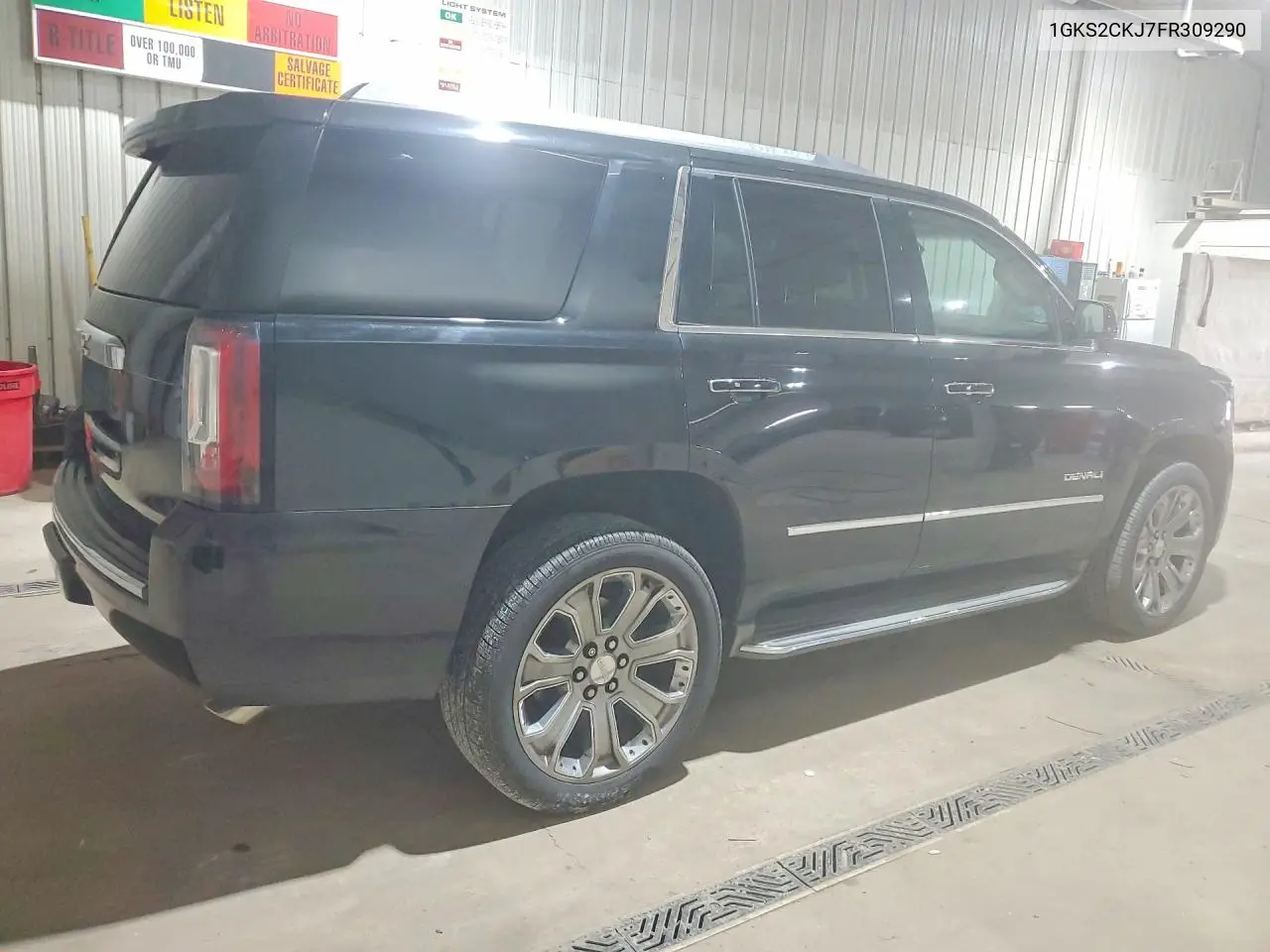 2015 GMC Yukon Denali VIN: 1GKS2CKJ7FR309290 Lot: 60578756