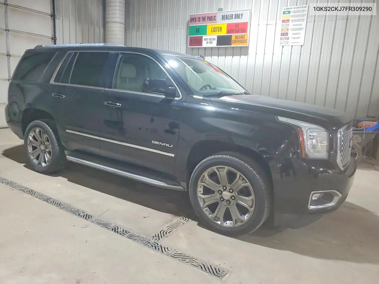2015 GMC Yukon Denali VIN: 1GKS2CKJ7FR309290 Lot: 60578756