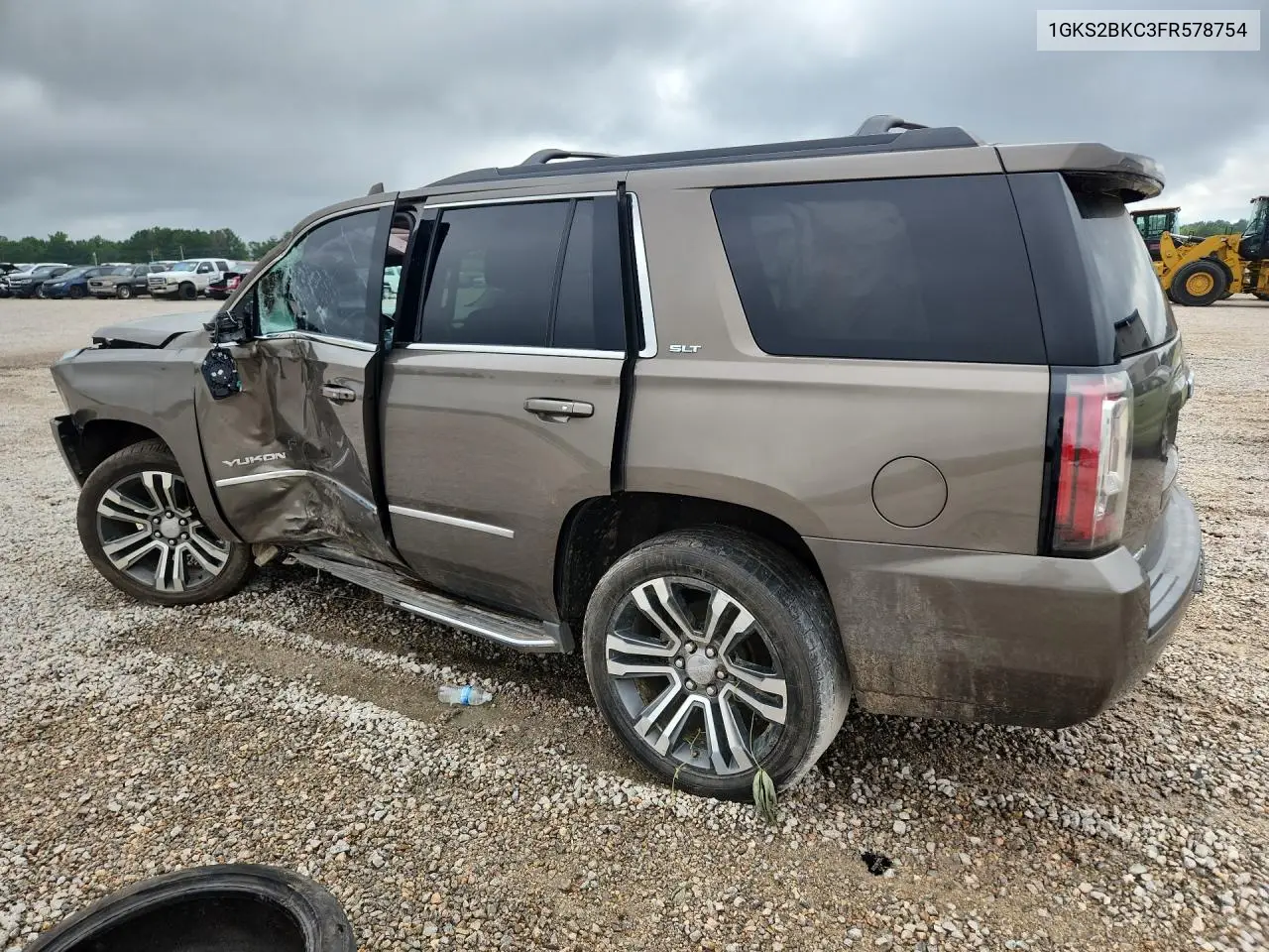 2015 GMC Yukon Slt VIN: 1GKS2BKC3FR578754 Lot: 61089186