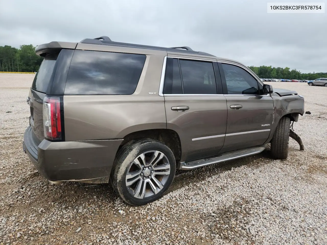 2015 GMC Yukon Slt VIN: 1GKS2BKC3FR578754 Lot: 61089186