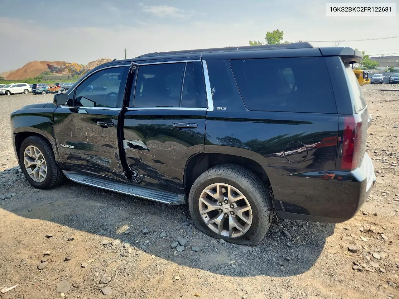 2015 GMC Yukon Slt VIN: 1GKS2BKC2FR122681 Lot: 61407316
