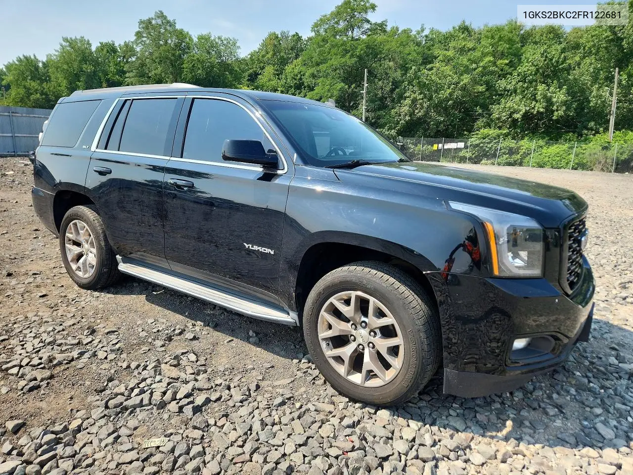 2015 GMC Yukon Slt VIN: 1GKS2BKC2FR122681 Lot: 61407316