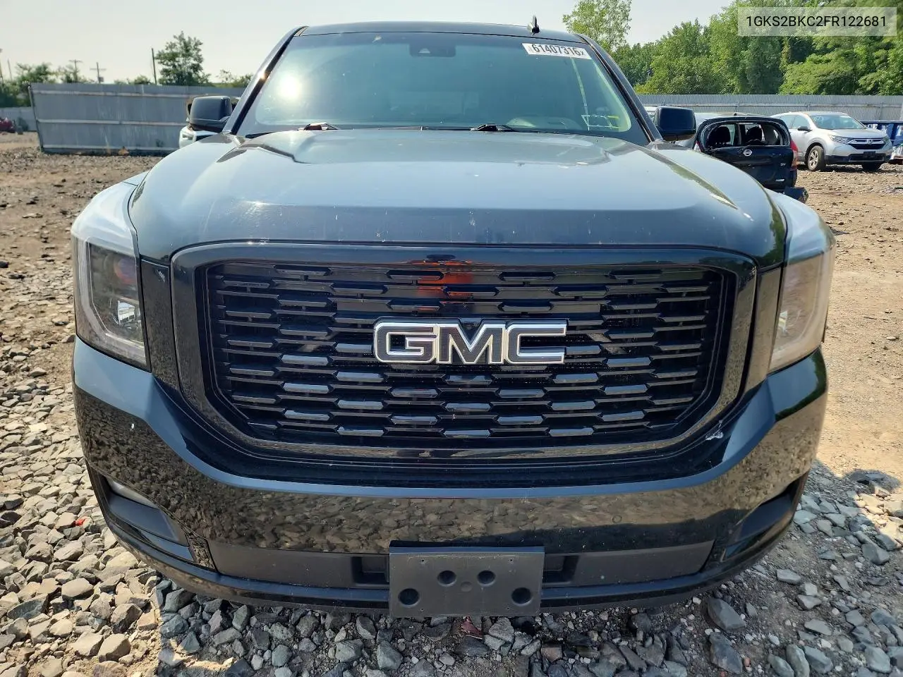 2015 GMC Yukon Slt VIN: 1GKS2BKC2FR122681 Lot: 61407316