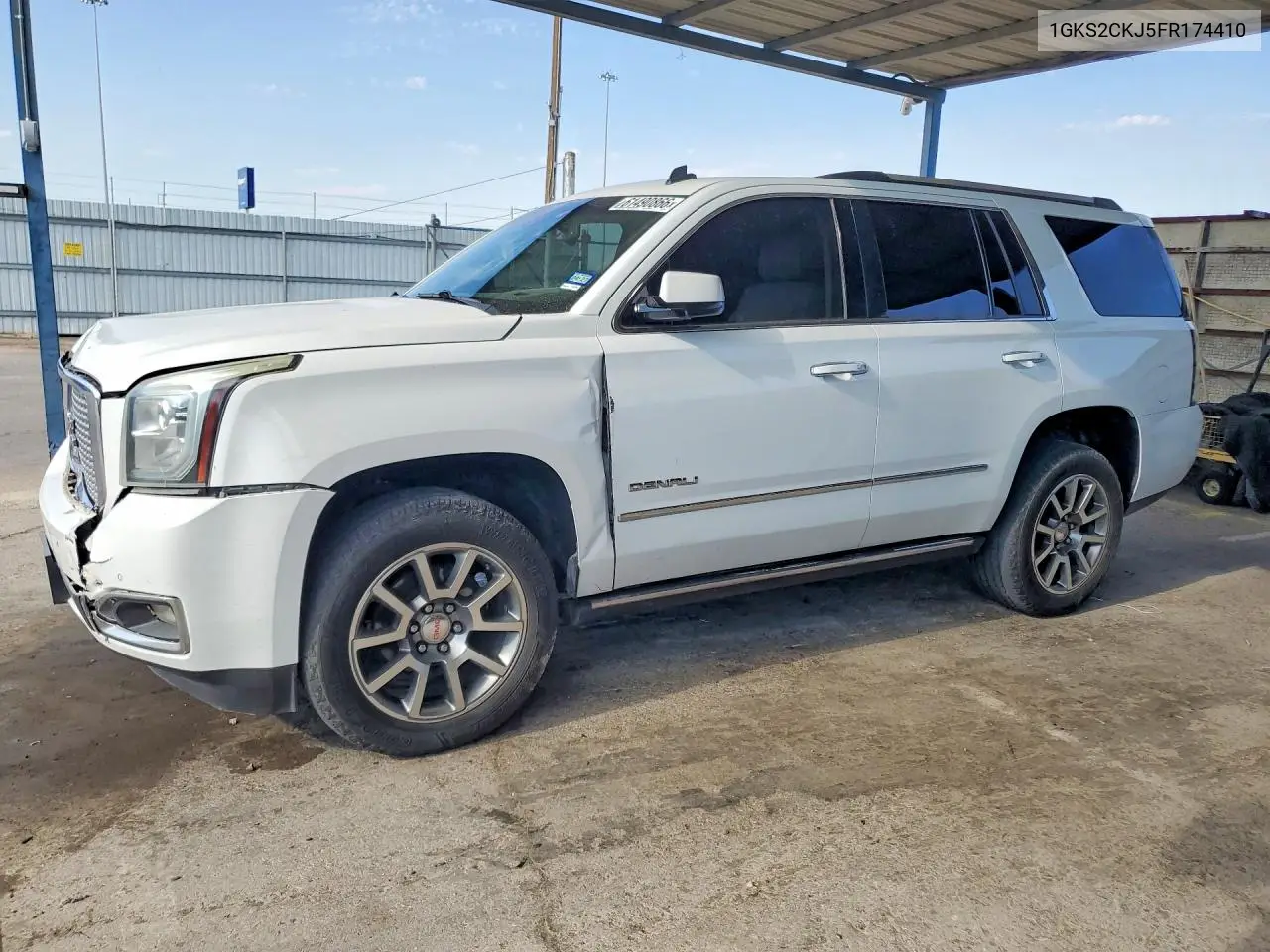 2015 GMC Yukon Denali VIN: 1GKS2CKJ5FR174410 Lot: 61490866