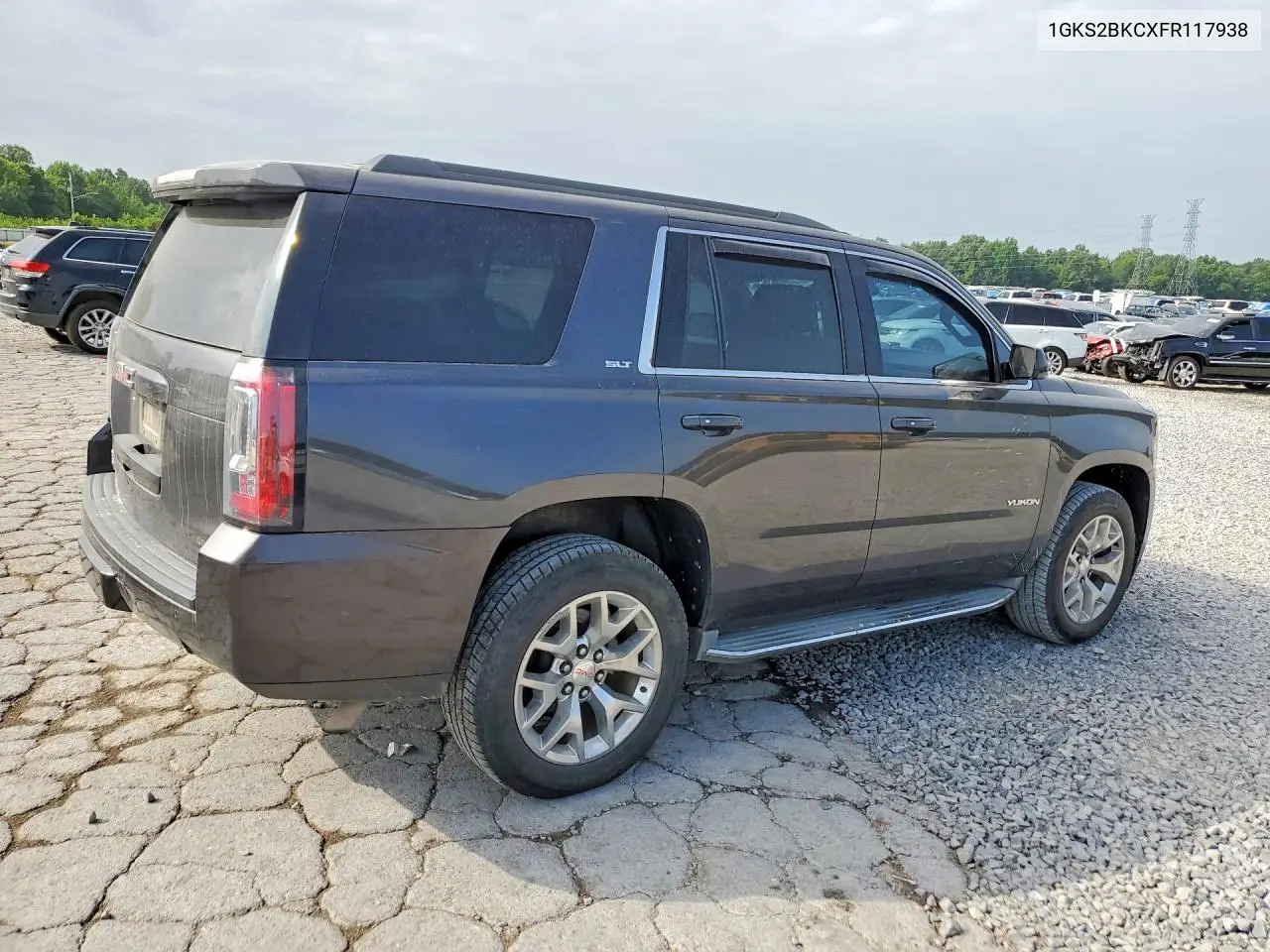 2015 GMC Yukon Slt VIN: 1GKS2BKCXFR117938 Lot: 61595096