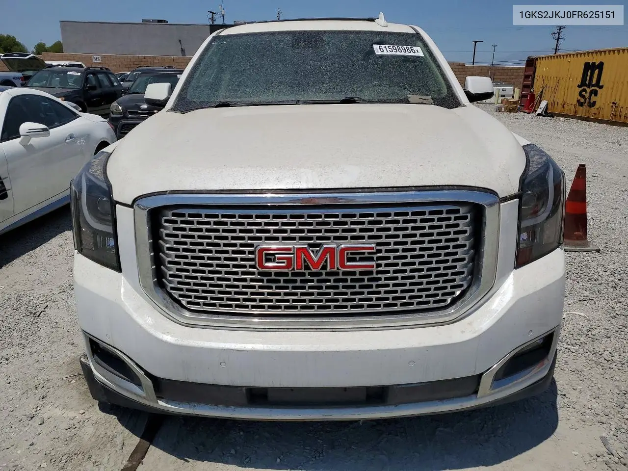 2015 GMC Yukon Xl VIN: 1GKS2JKJ0FR625151 Lot: 61598986