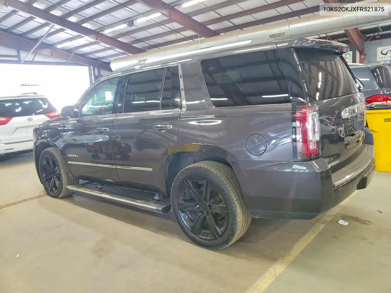 2015 GMC Yukon Denali VIN: 1GKS2CKJXFR521875 Lot: 61702696