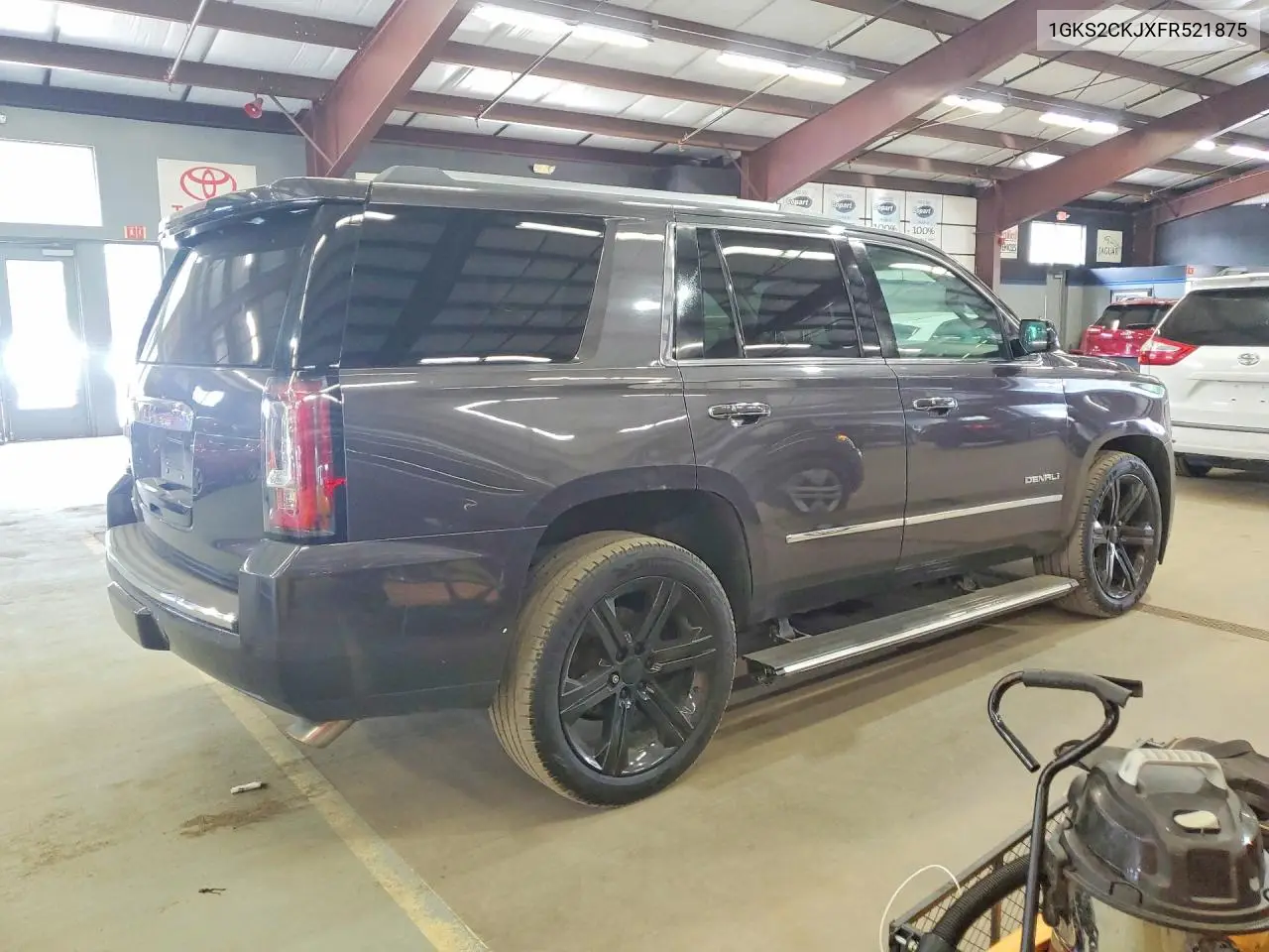 2015 GMC Yukon Denali VIN: 1GKS2CKJXFR521875 Lot: 61702696