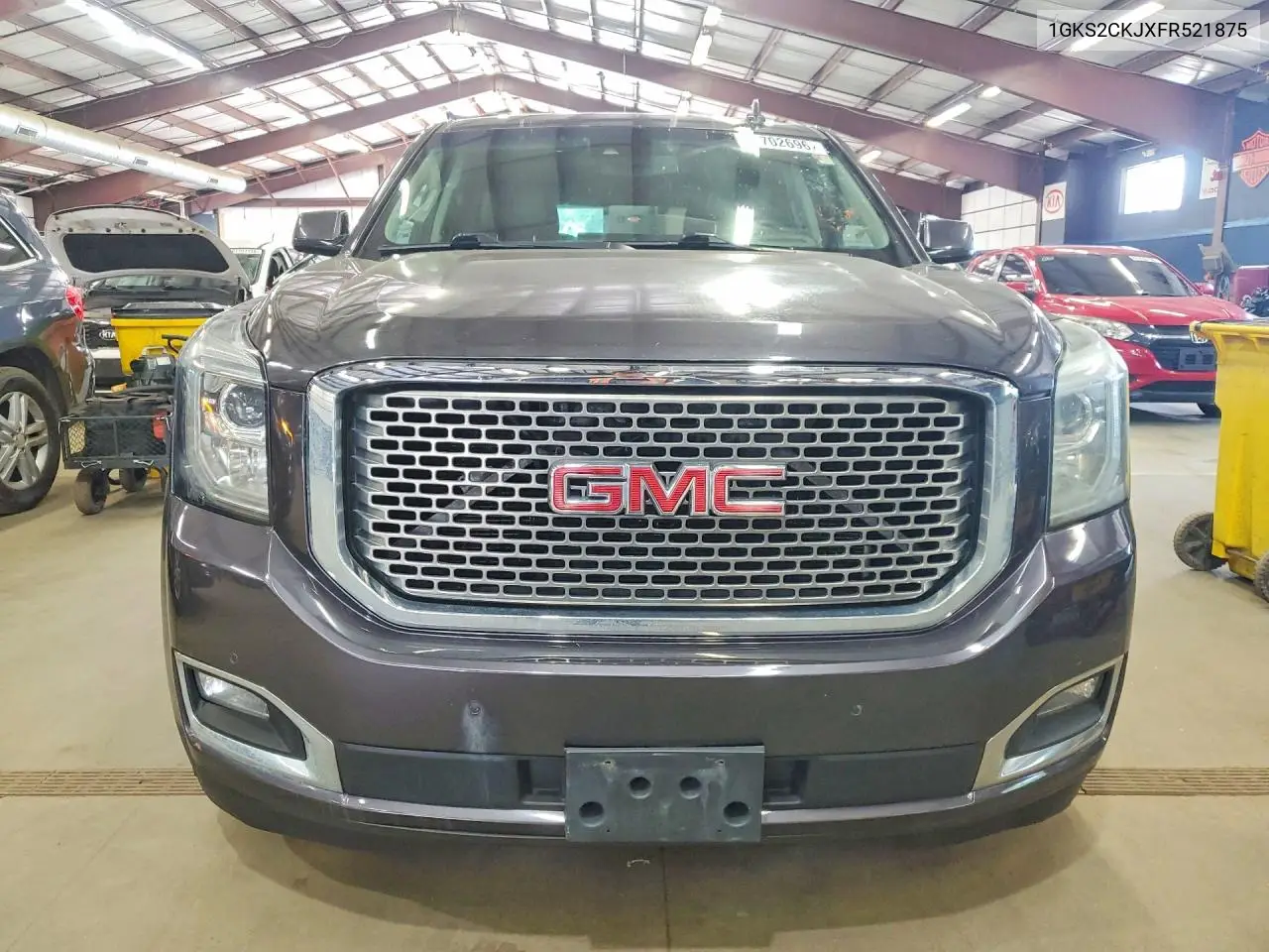 2015 GMC Yukon Denali VIN: 1GKS2CKJXFR521875 Lot: 61702696