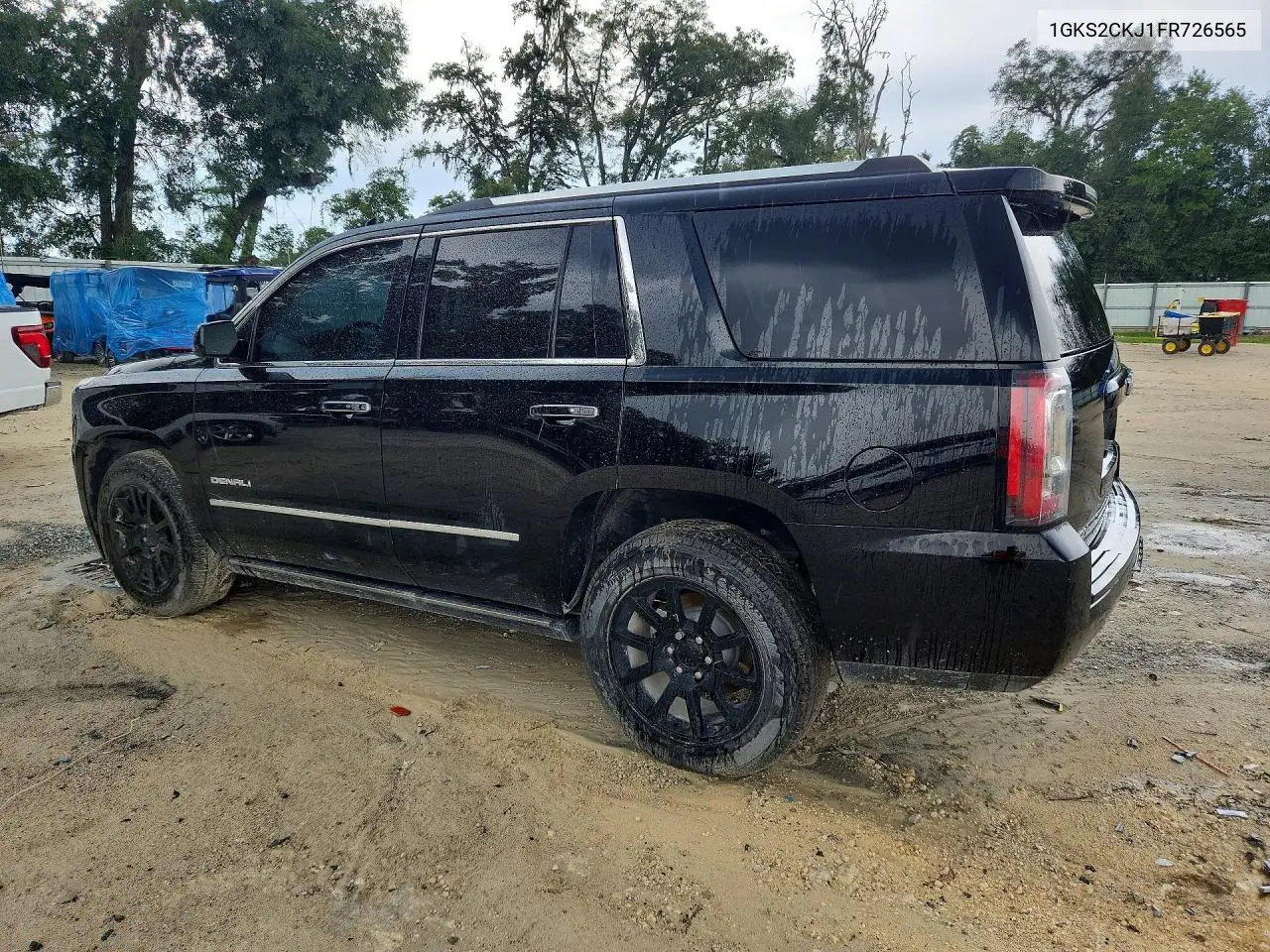 2015 GMC Yukon Denali VIN: 1GKS2CKJ1FR726565 Lot: 61788836