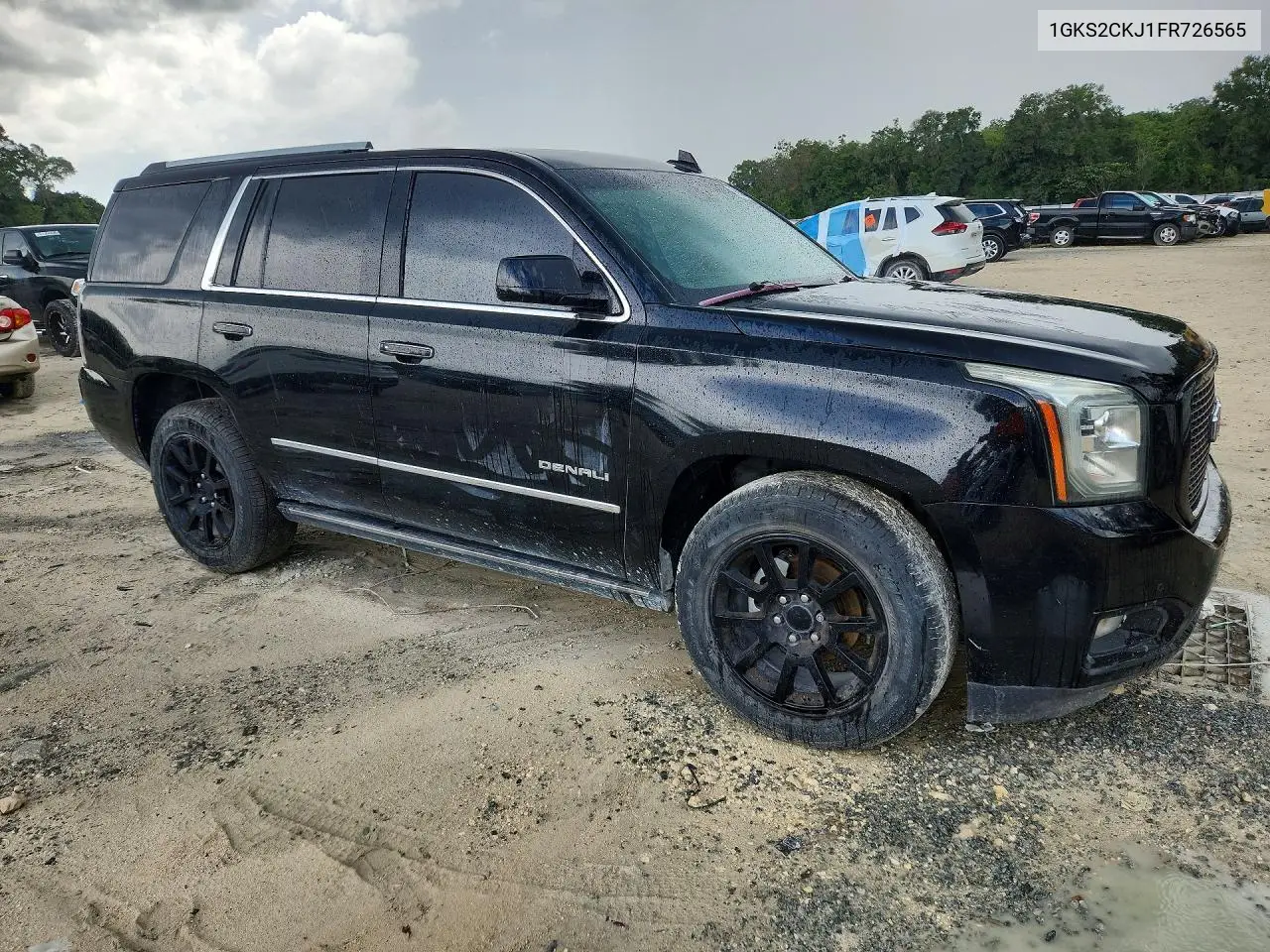2015 GMC Yukon Denali VIN: 1GKS2CKJ1FR726565 Lot: 61788836