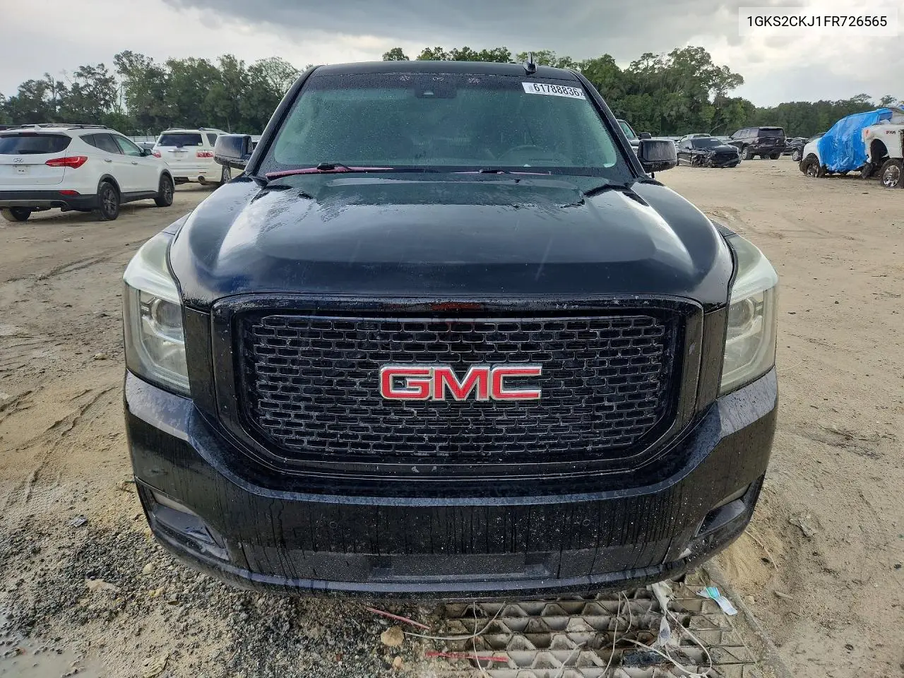 2015 GMC Yukon Denali VIN: 1GKS2CKJ1FR726565 Lot: 61788836