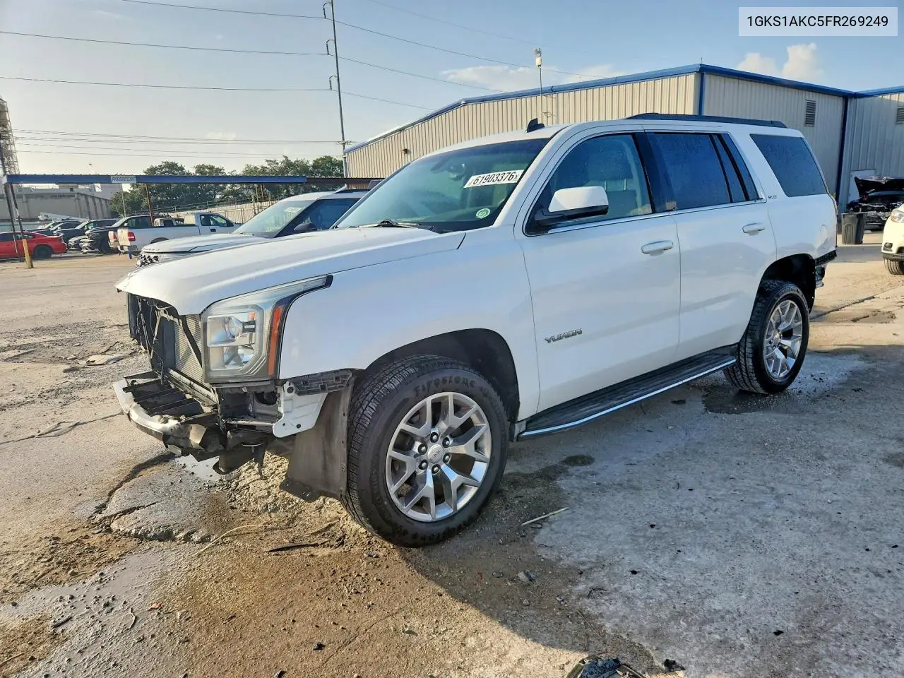 2015 GMC Yukon Sle VIN: 1GKS1AKC5FR269249 Lot: 61903376