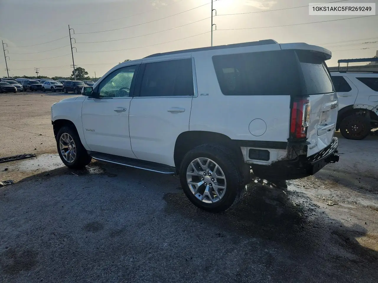2015 GMC Yukon Sle VIN: 1GKS1AKC5FR269249 Lot: 61903376