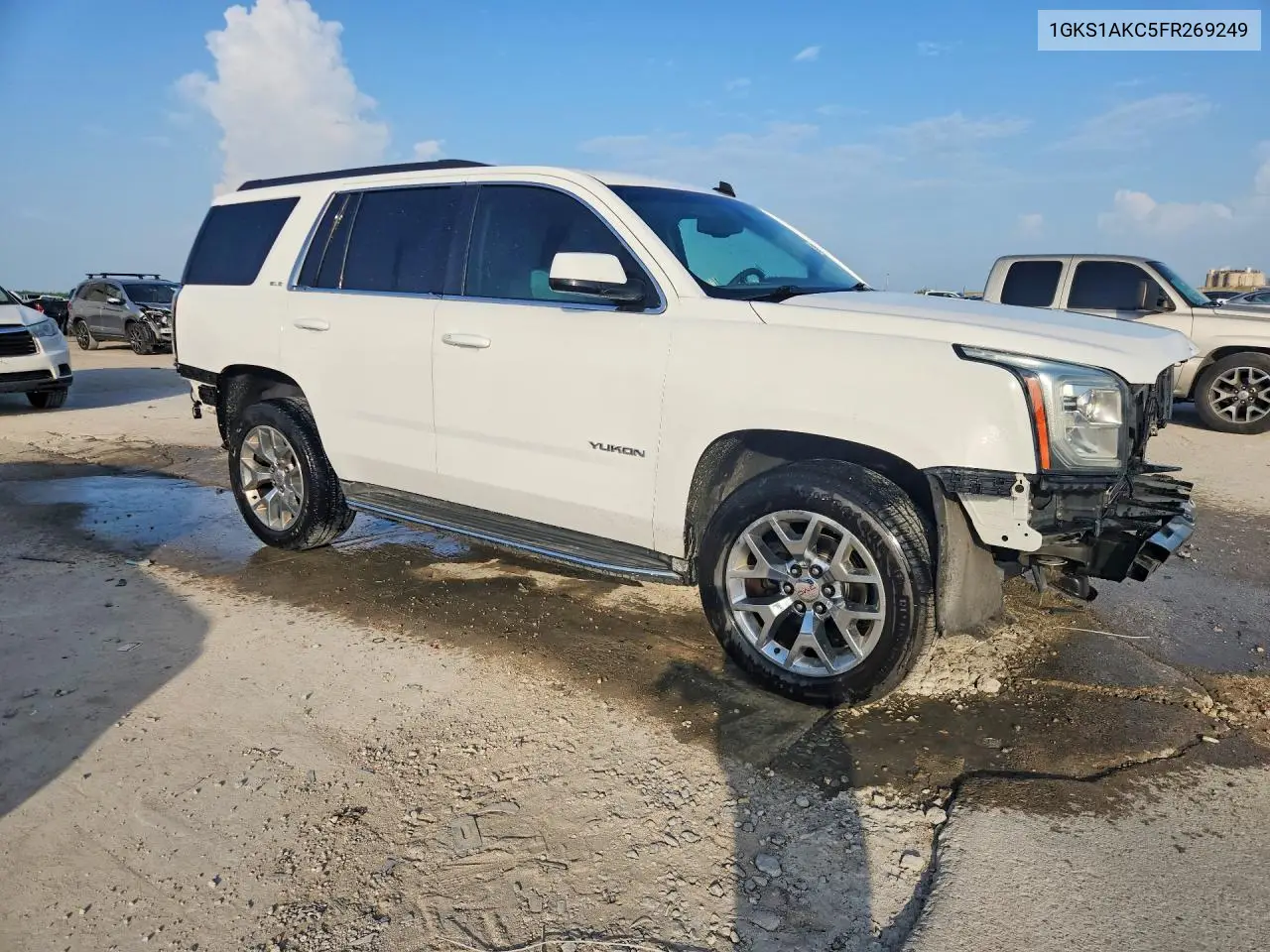 2015 GMC Yukon Sle VIN: 1GKS1AKC5FR269249 Lot: 61903376