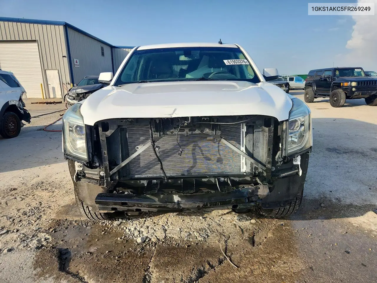 2015 GMC Yukon Sle VIN: 1GKS1AKC5FR269249 Lot: 61903376