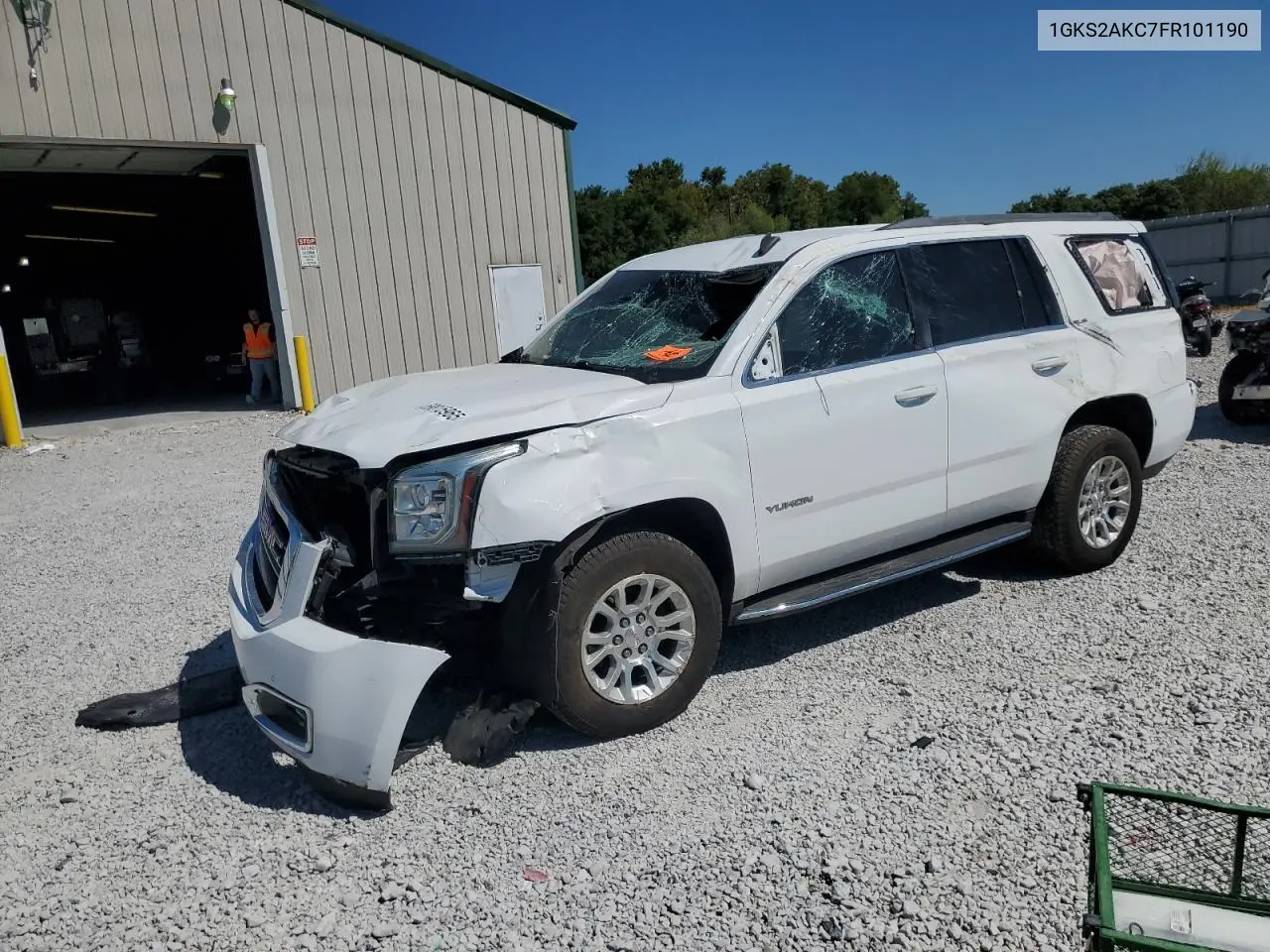 1GKS2AKC7FR101190 2015 GMC Yukon Sle