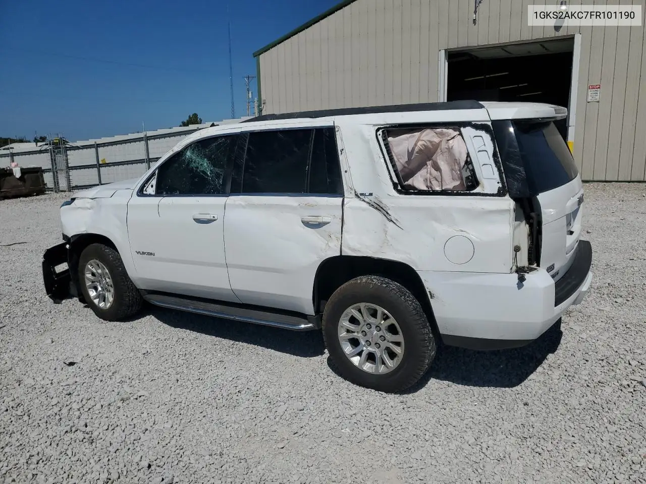 1GKS2AKC7FR101190 2015 GMC Yukon Sle