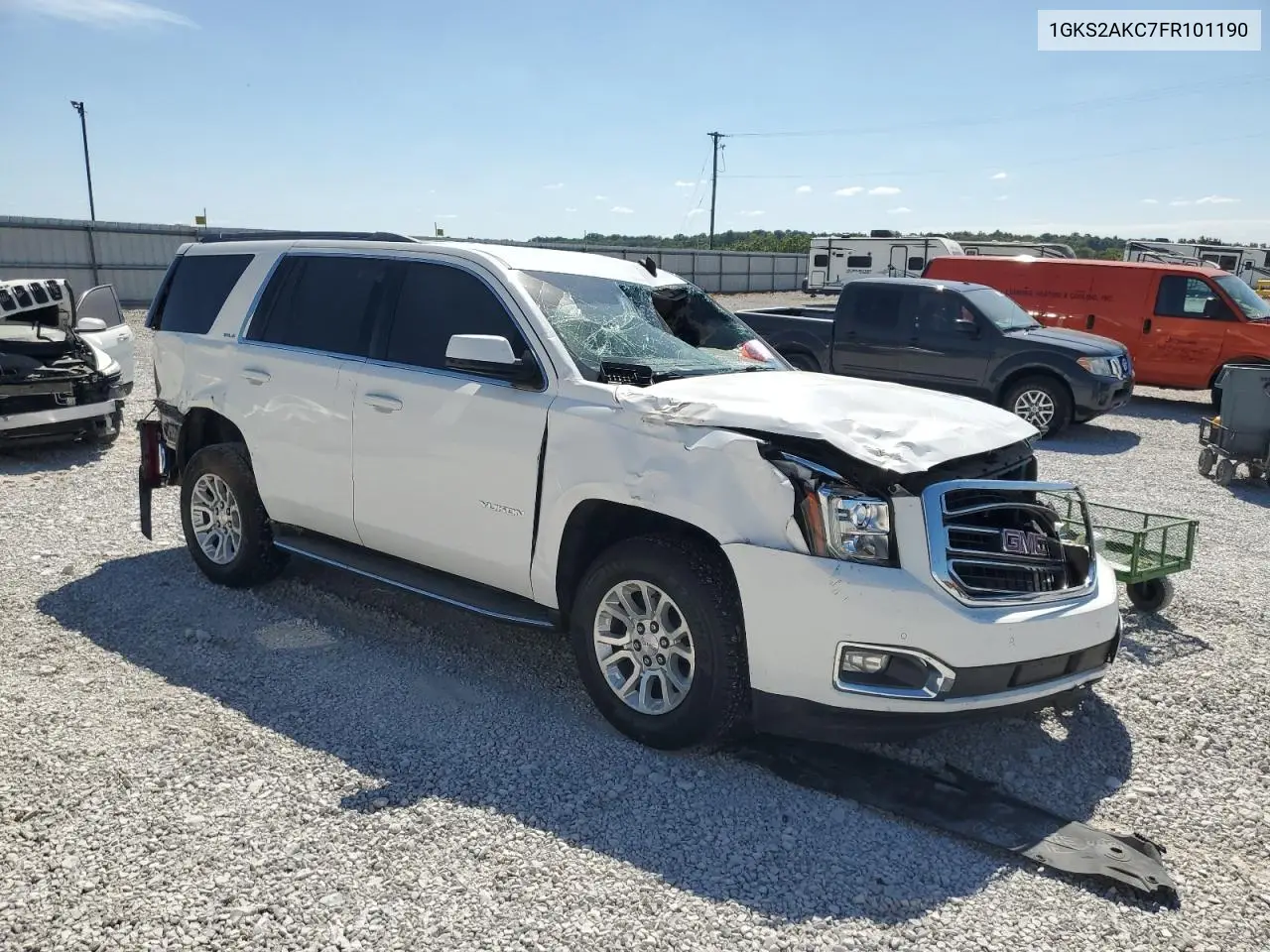 1GKS2AKC7FR101190 2015 GMC Yukon Sle
