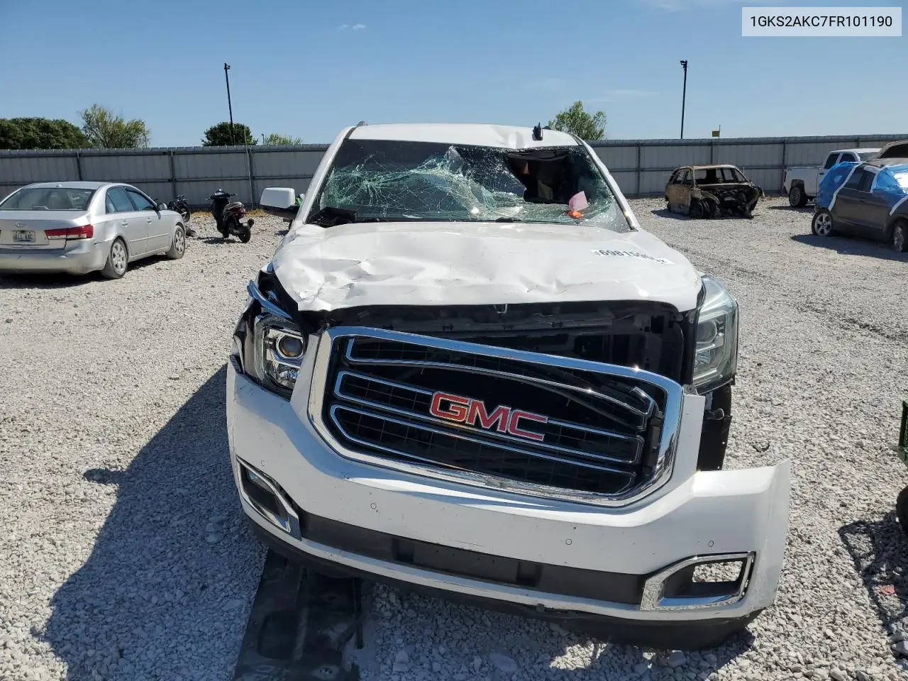 1GKS2AKC7FR101190 2015 GMC Yukon Sle