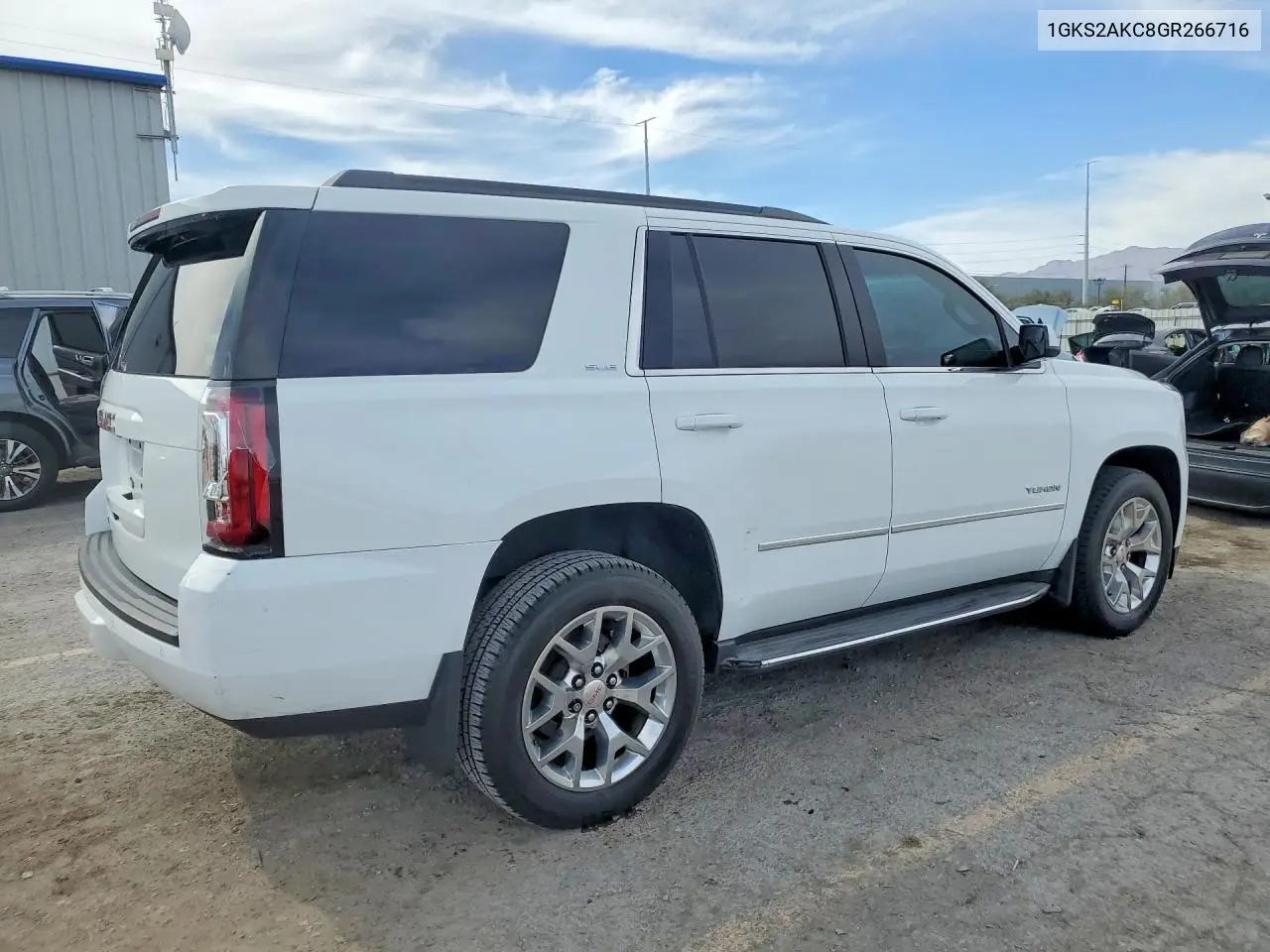 2016 GMC Yukon Sle VIN: 1GKS2AKC8GR266716 Lot: 48193766