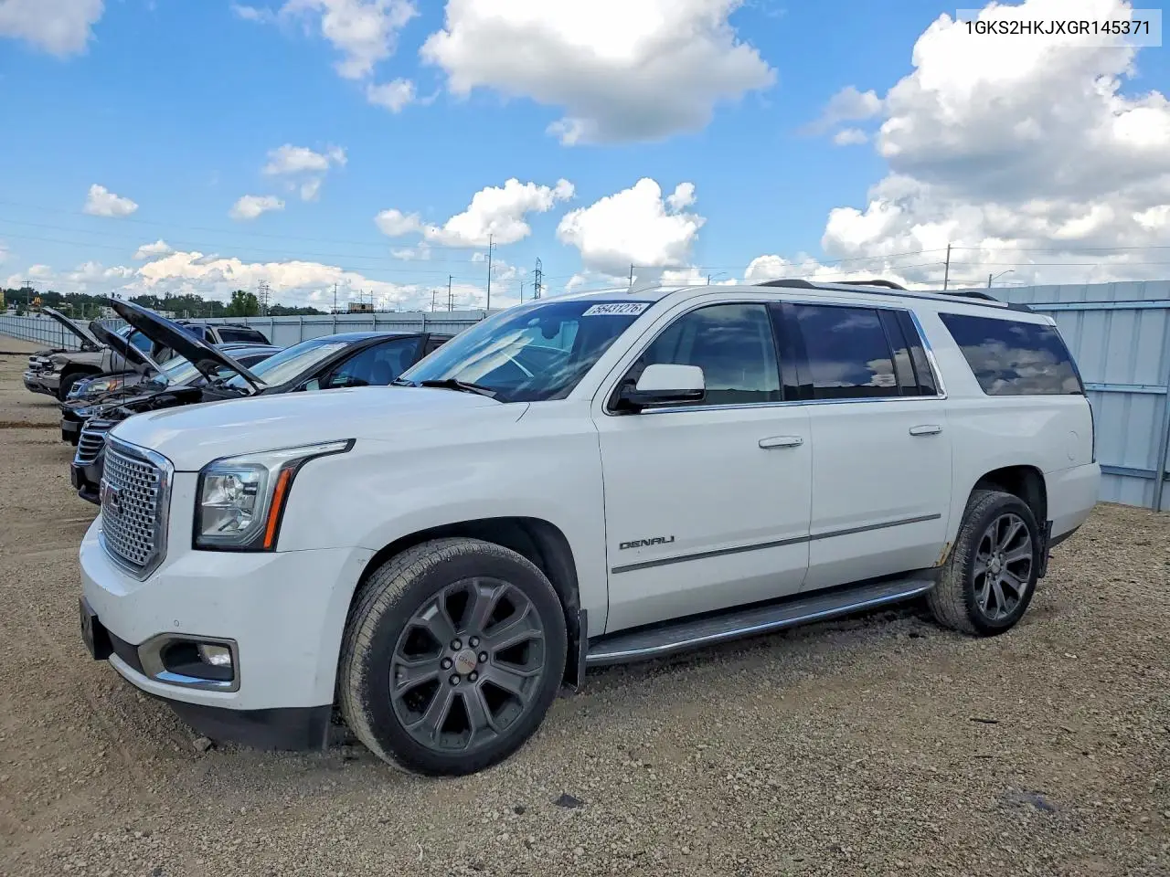 1GKS2HKJXGR145371 2016 GMC Yukon Xl Denali