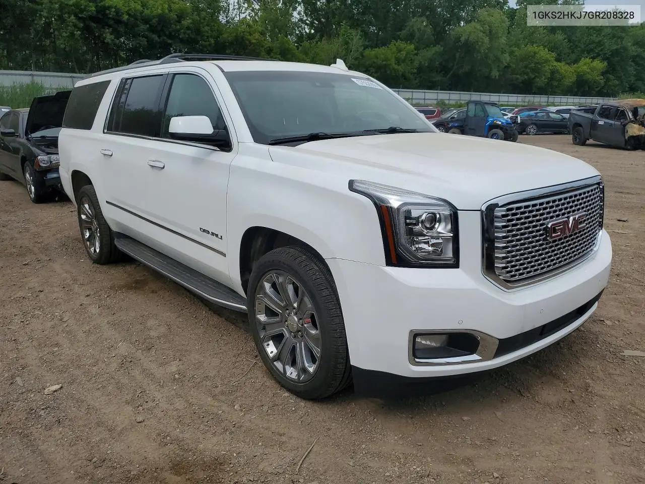 2016 GMC Yukon Xl Denali VIN: 1GKS2HKJ7GR208328 Lot: 57502986