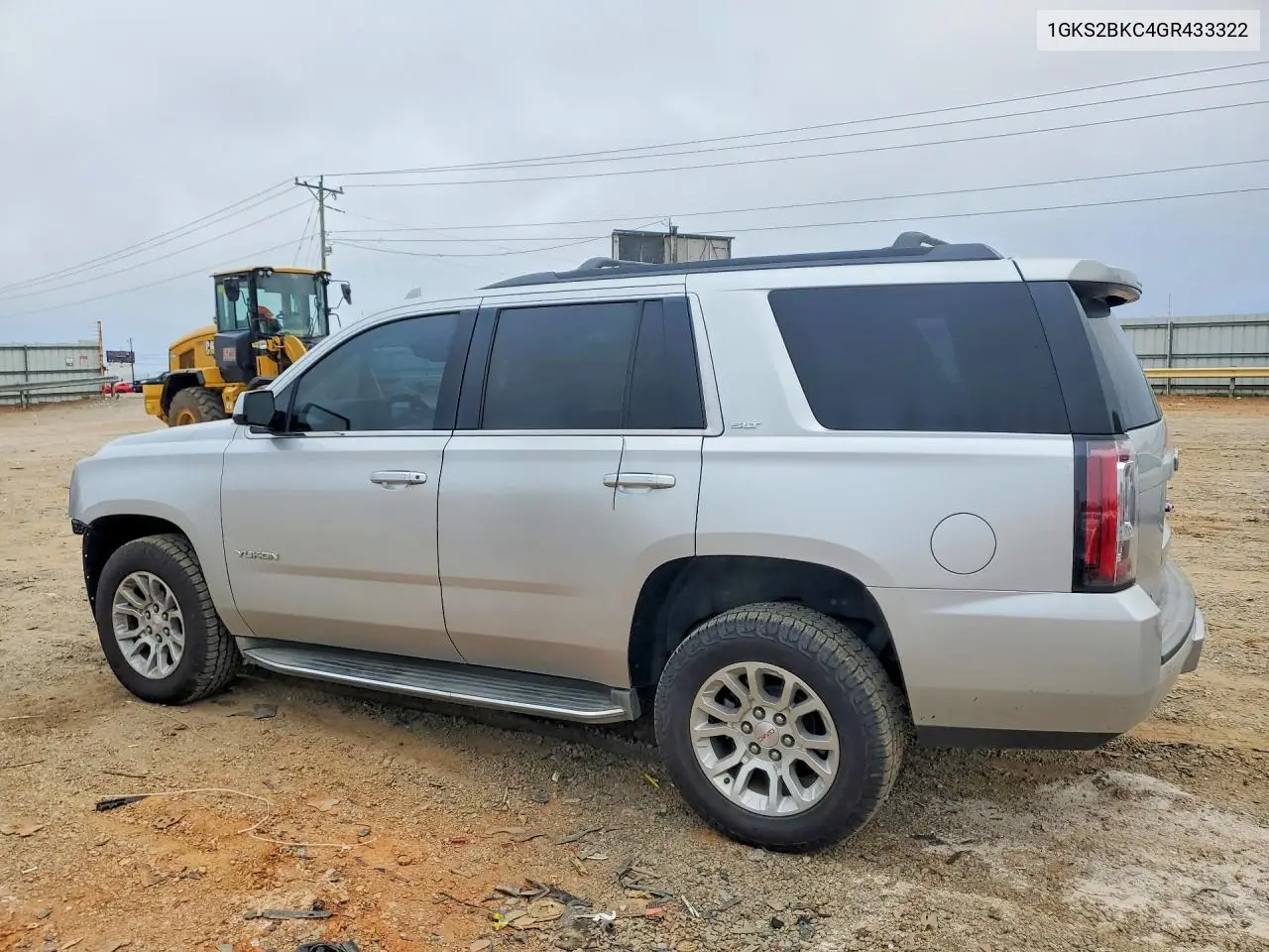 2016 GMC Yukon Slt VIN: 1GKS2BKC4GR433322 Lot: 59957256