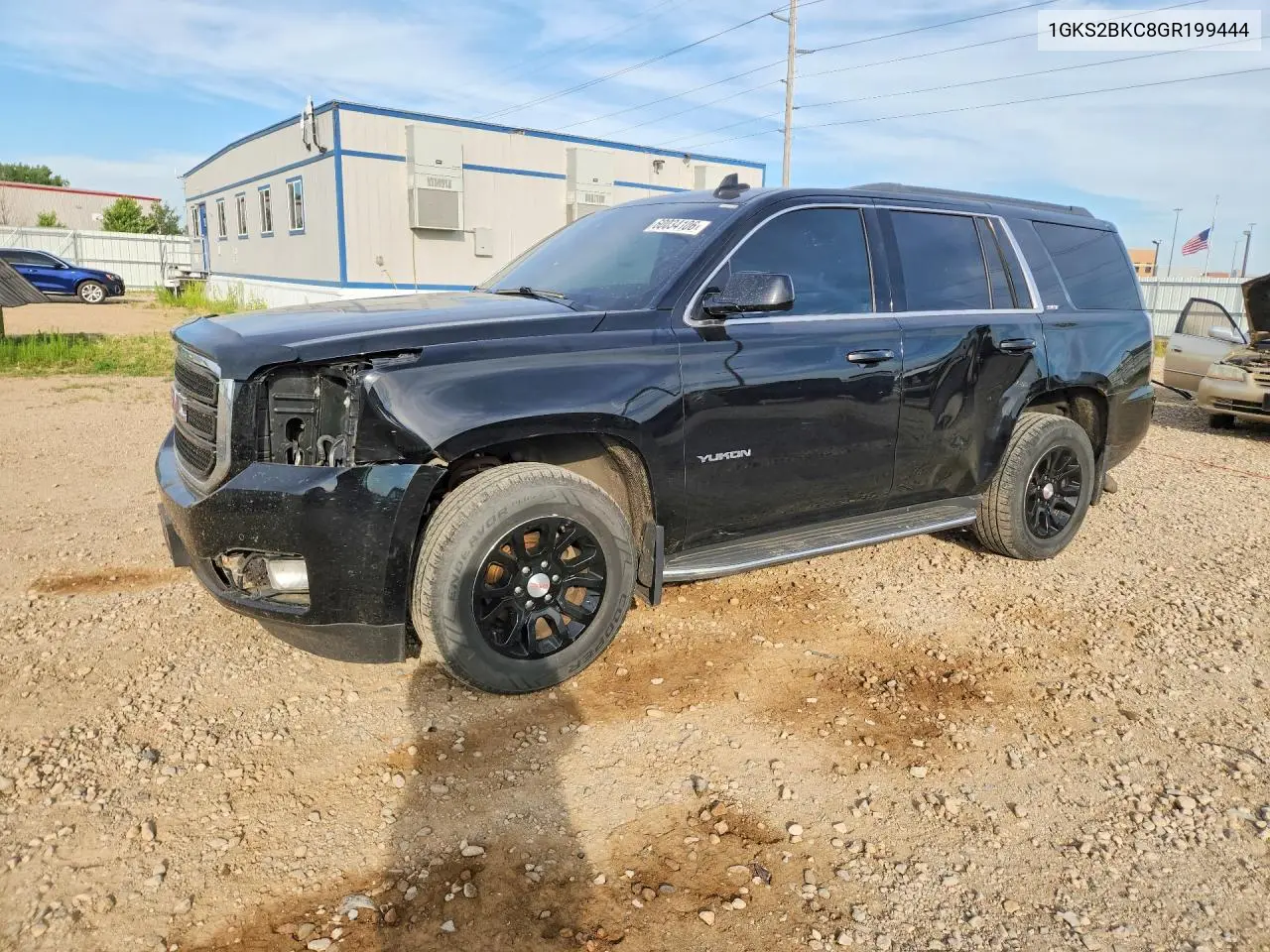 2016 GMC Yukon Slt VIN: 1GKS2BKC8GR199444 Lot: 60034106