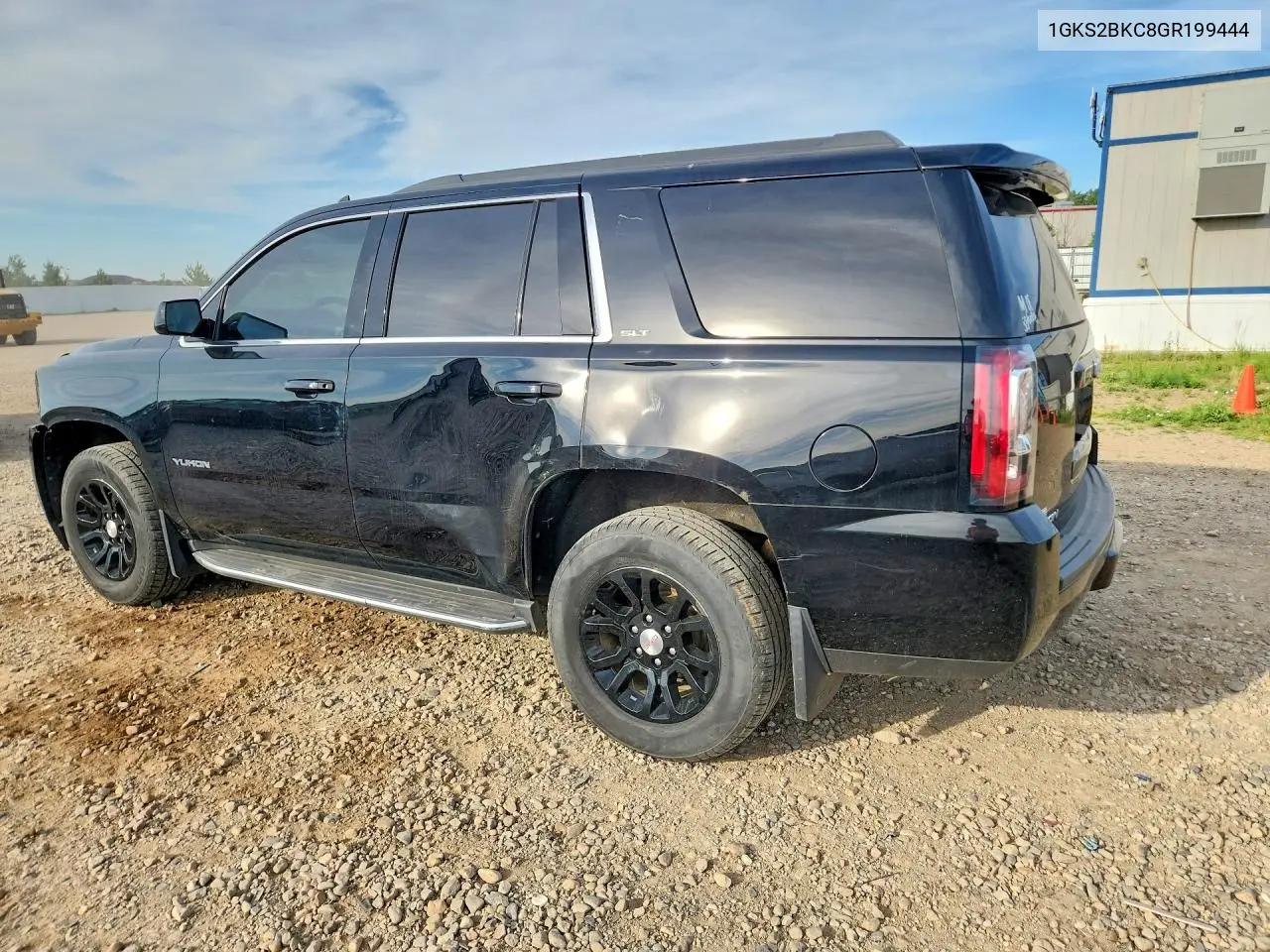 2016 GMC Yukon Slt VIN: 1GKS2BKC8GR199444 Lot: 60034106