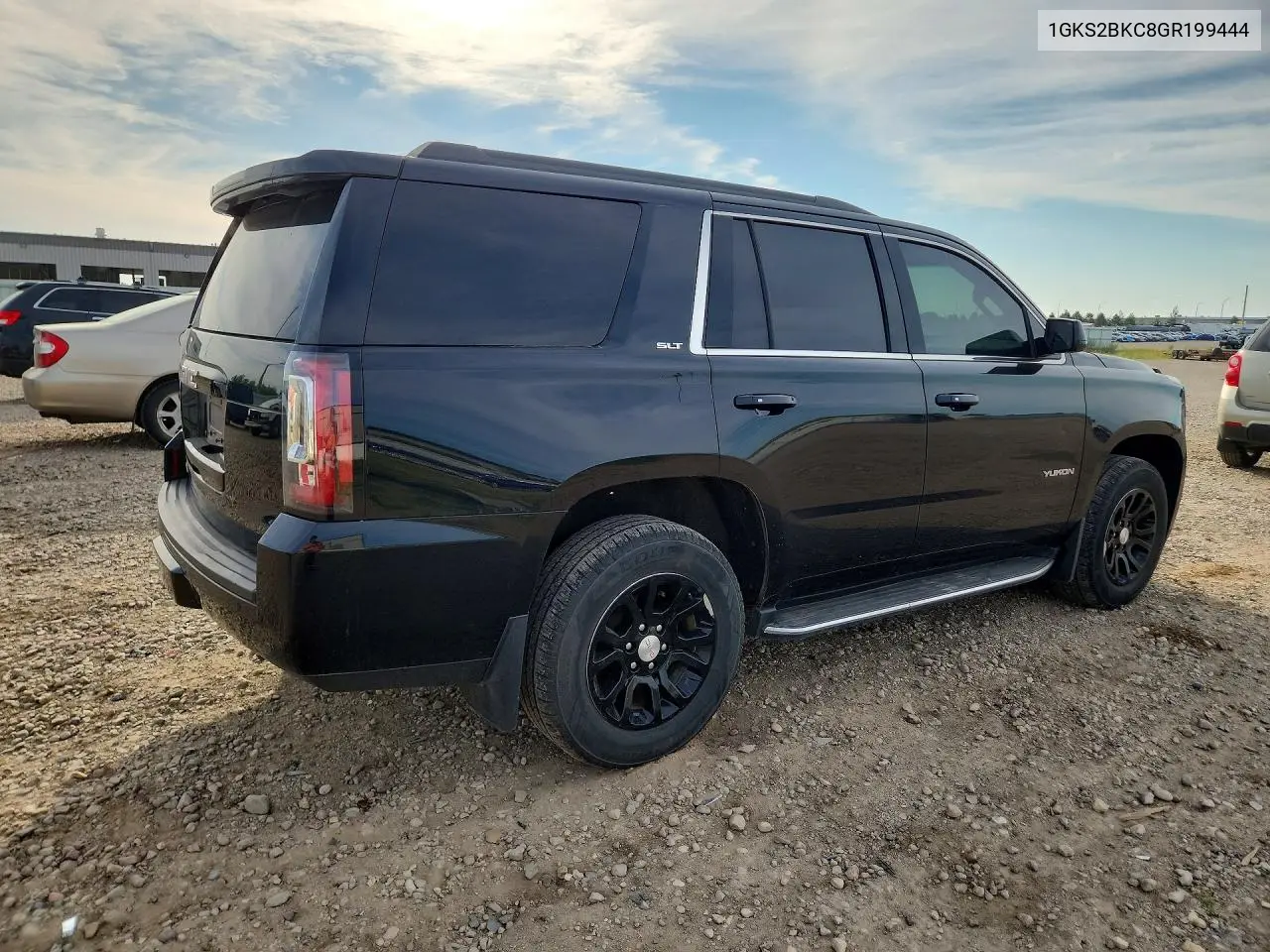 2016 GMC Yukon Slt VIN: 1GKS2BKC8GR199444 Lot: 60034106