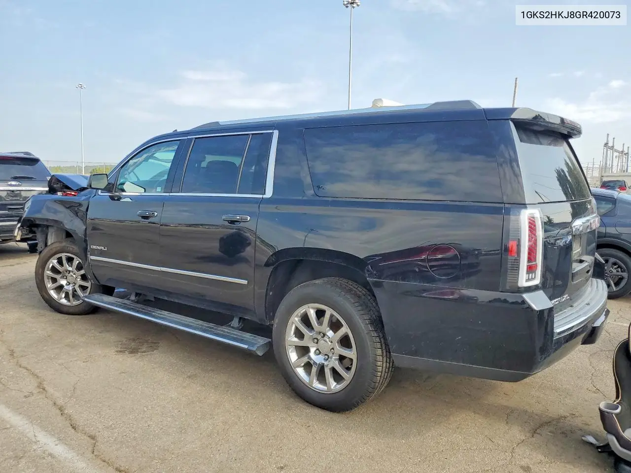 2016 GMC Yukon Xl Denali VIN: 1GKS2HKJ8GR420073 Lot: 60075476