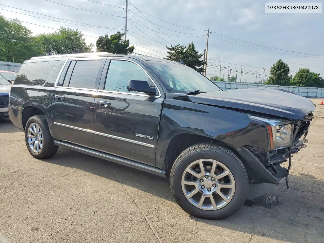 2016 GMC Yukon Xl Denali VIN: 1GKS2HKJ8GR420073 Lot: 60075476