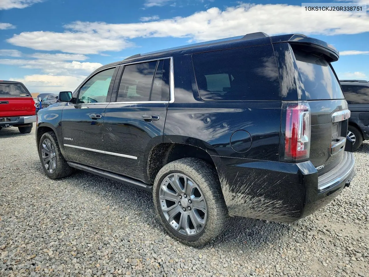 2016 GMC Yukon Denali VIN: 1GKS1CKJ2GR338751 Lot: 60208796