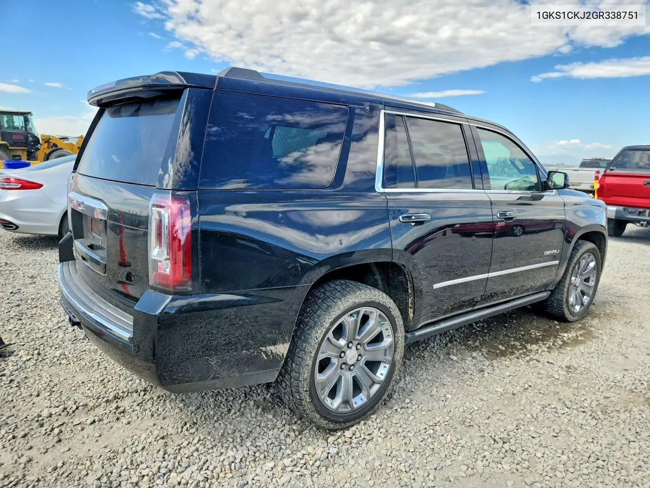 2016 GMC Yukon Denali VIN: 1GKS1CKJ2GR338751 Lot: 60208796
