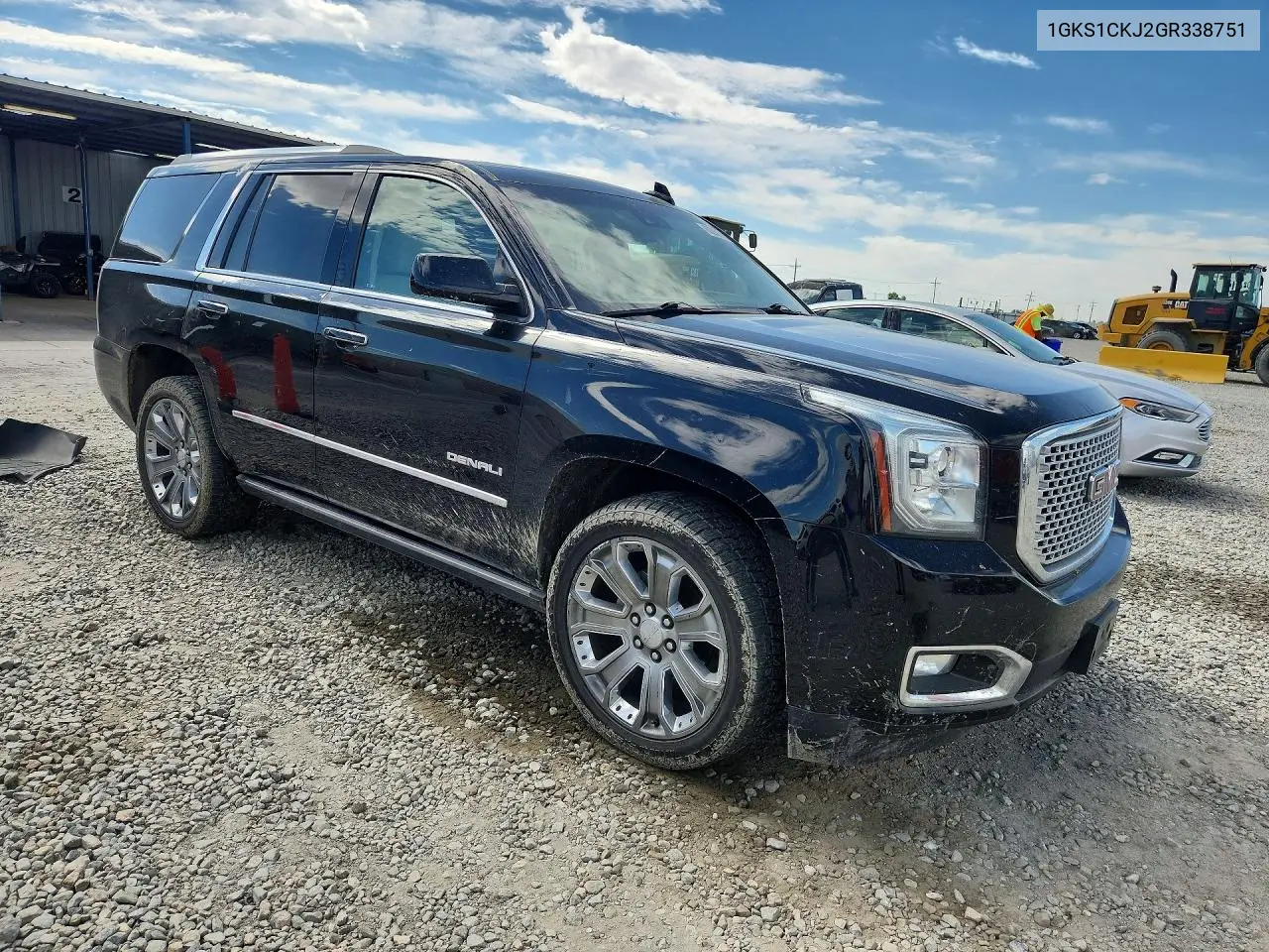 2016 GMC Yukon Denali VIN: 1GKS1CKJ2GR338751 Lot: 60208796