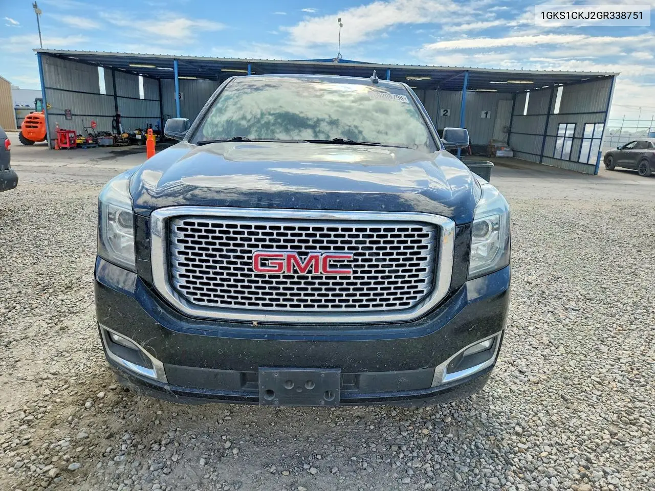 2016 GMC Yukon Denali VIN: 1GKS1CKJ2GR338751 Lot: 60208796